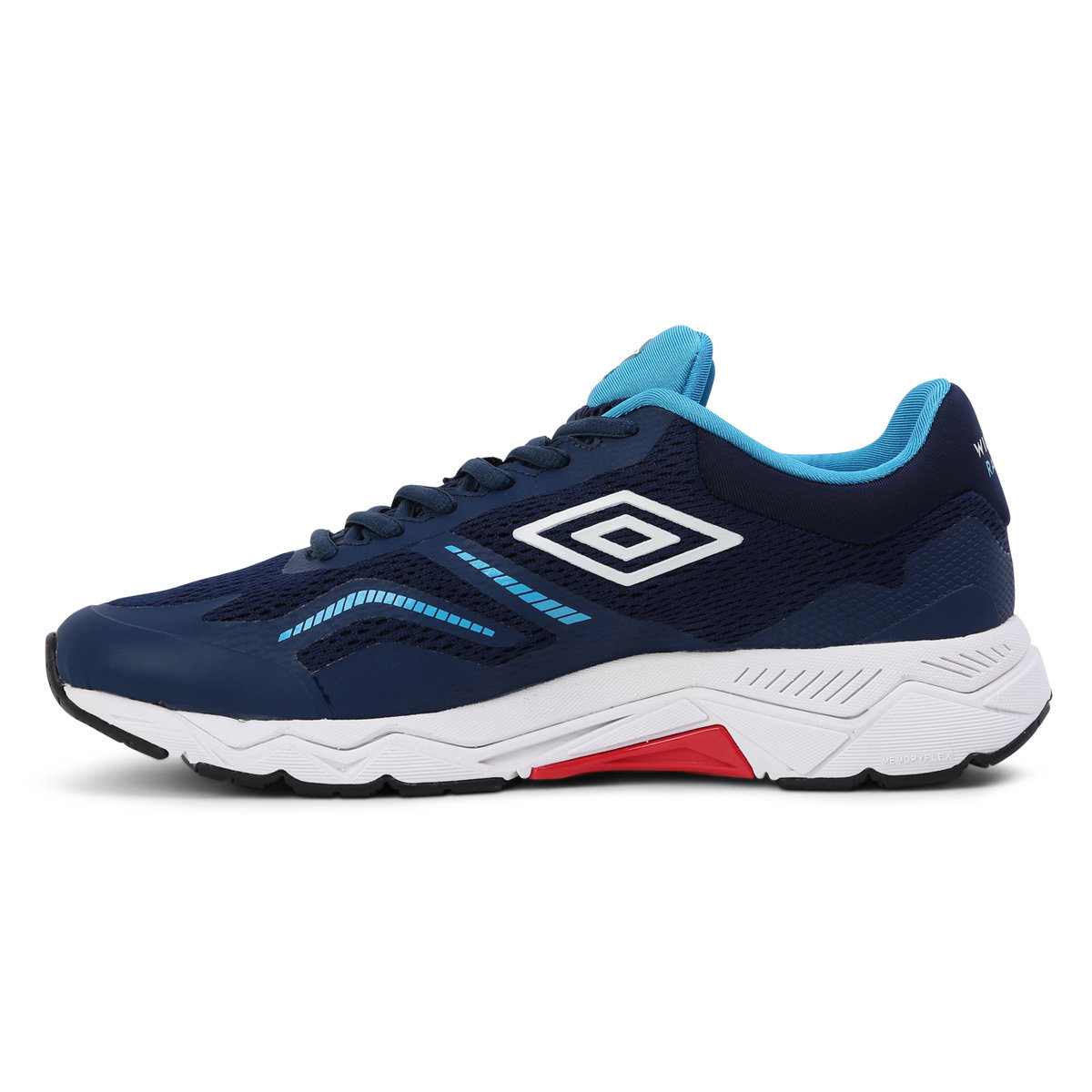 Blue / White / Blue Umbro Football Williams Impulsa Running Shoe Running Trainers | CA-38383