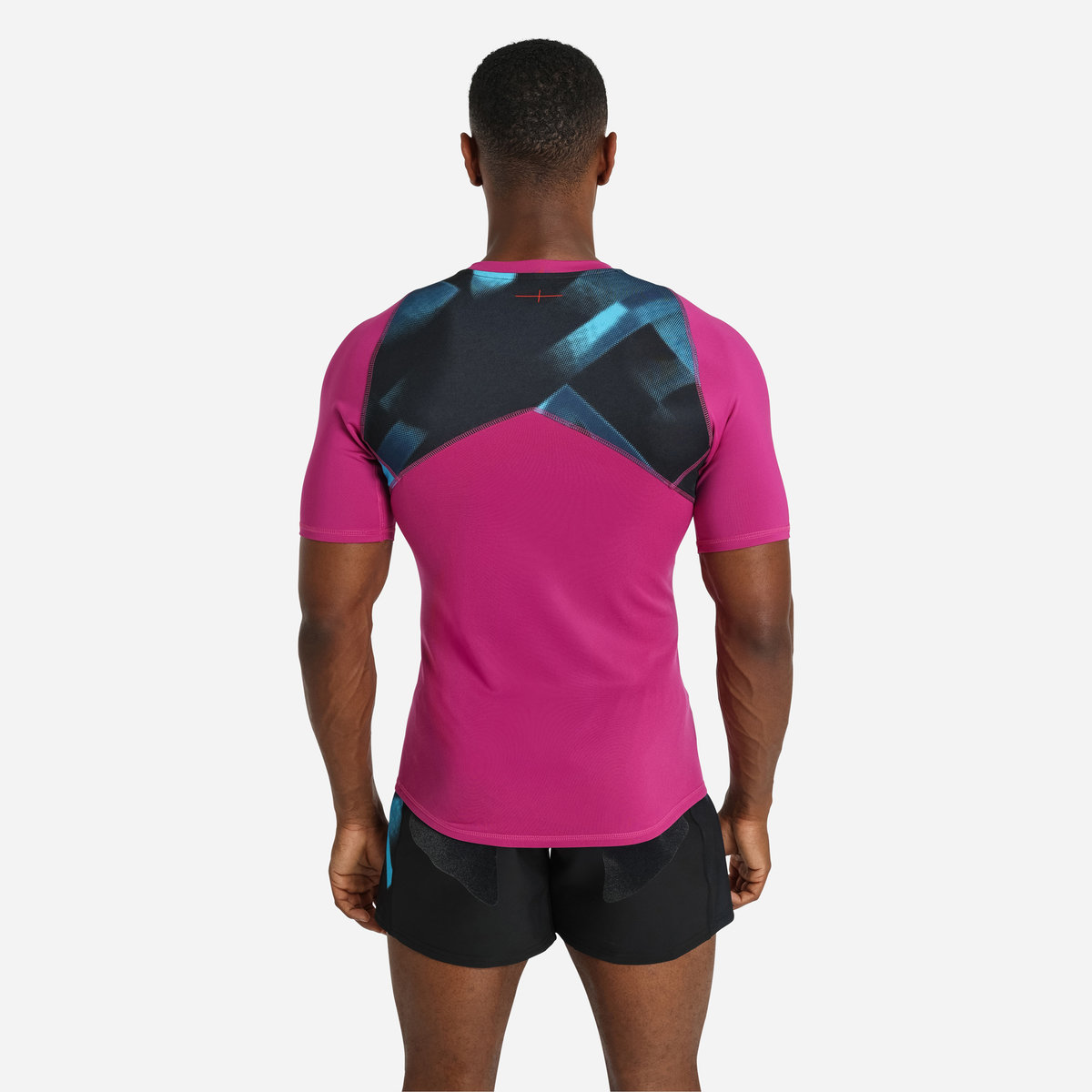 Burgundy / Blue / Black Umbro Teamwear - Umbro England Rugby Football 22/23 Training Jersey Jersey | CA-97878