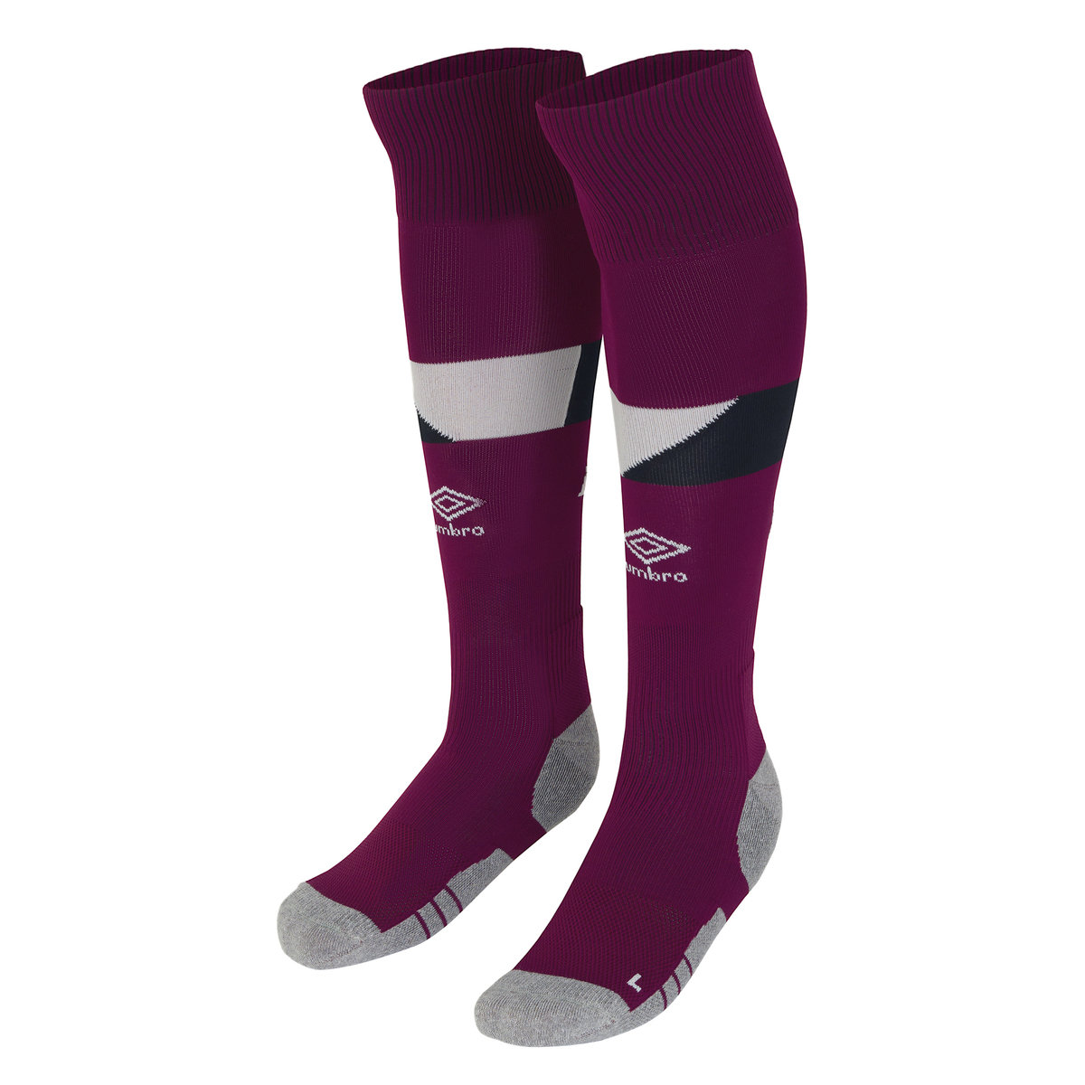 Burgundy Umbro Football Derby County 22/23 Third Sock Football Socks | CA-51506