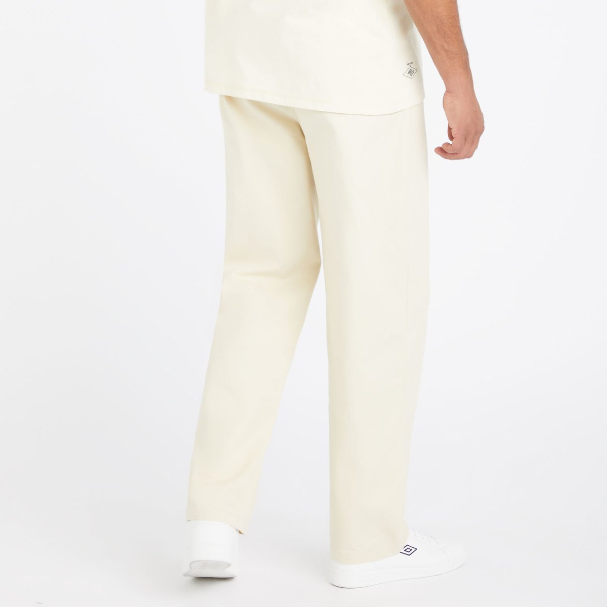 Cream Men's Umbro Straight Leg Pants Trousers | CA-34449