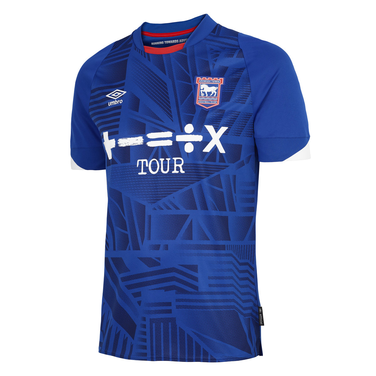 Dark Blue Umbro Football Ipswich Town 22/23 Home Jersey Jersey | CA-37125