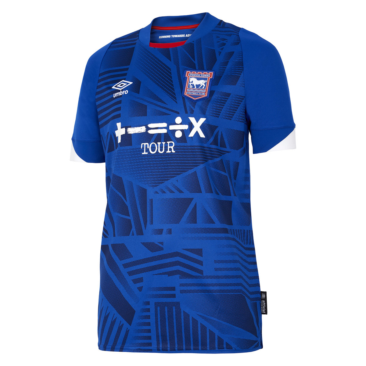 Dark Blue Umbro Football Ipswich Town 22/23 Home Jersey Junior Jersey | CA-78048