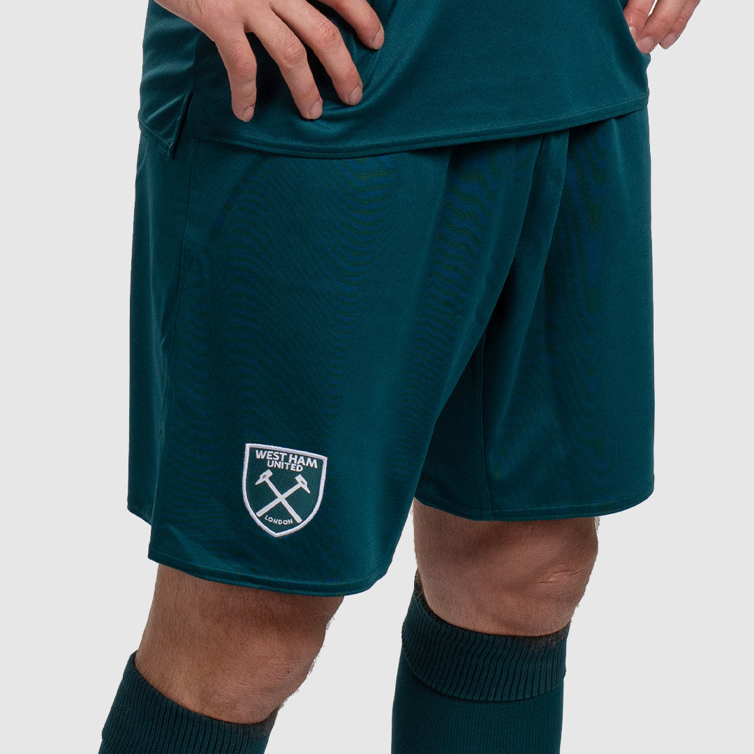 Dark Green Umbro Football West Ham Utd 22/23 GK Home Short Shorts | CA-52628