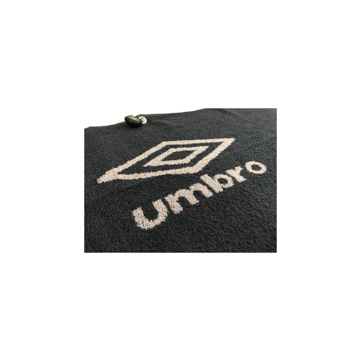 Dark Grey Men's Umbro Umbro Logo Gym Towel Towels | CA-92013