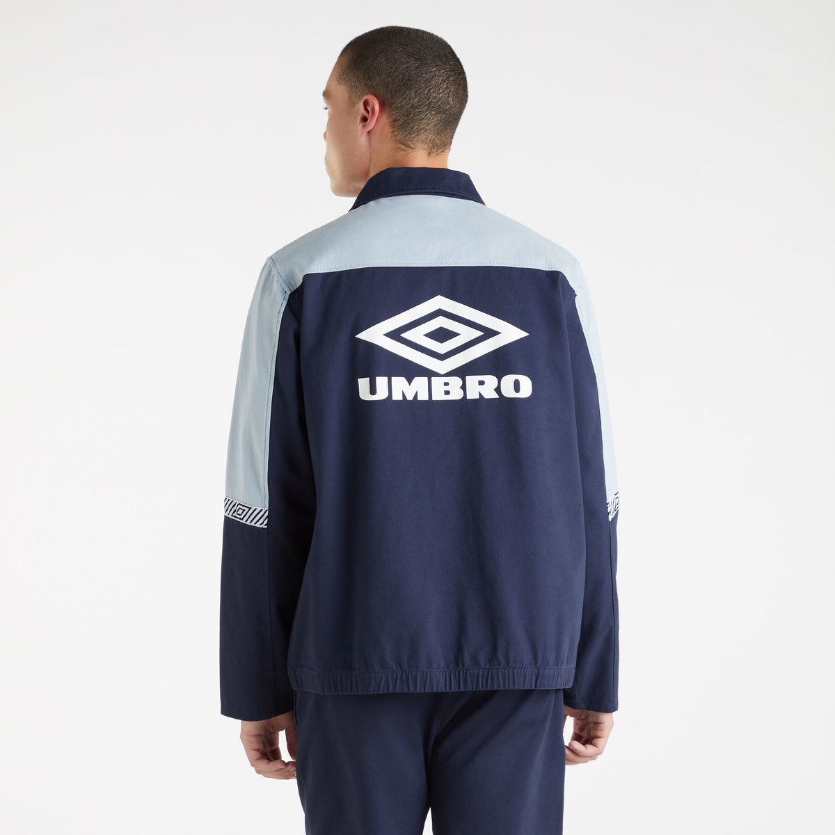 Dark Navy Men's Umbro Drill Training Top Tops | CA-19043