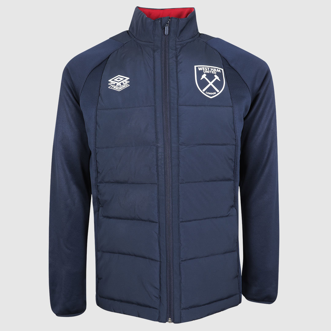 Dark Navy / Red Umbro Football West Ham Utd 22/23 Thermal Jacket Jackets | CA-84182