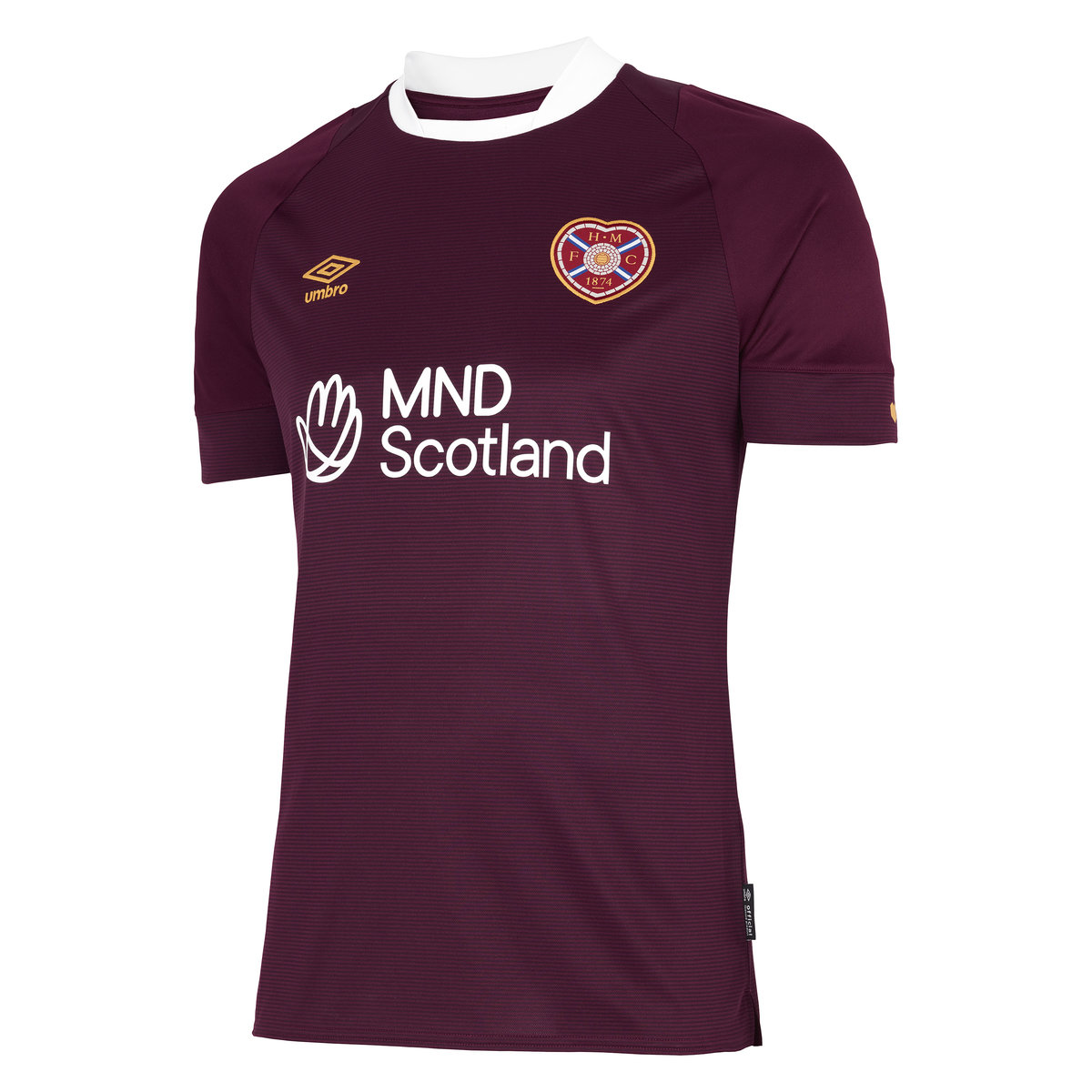 Dark Red Umbro Football Heart Of Midlothian F.c. 22/23 Home Jersey Junior Jersey | CA-22291