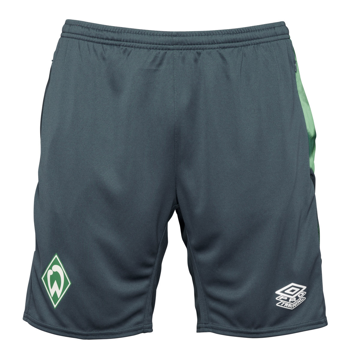 Deep Geen / Green Umbro Teamwear - Umbro Werder Bremen Football 22/23 Training Short Football Shorts | CA-48666