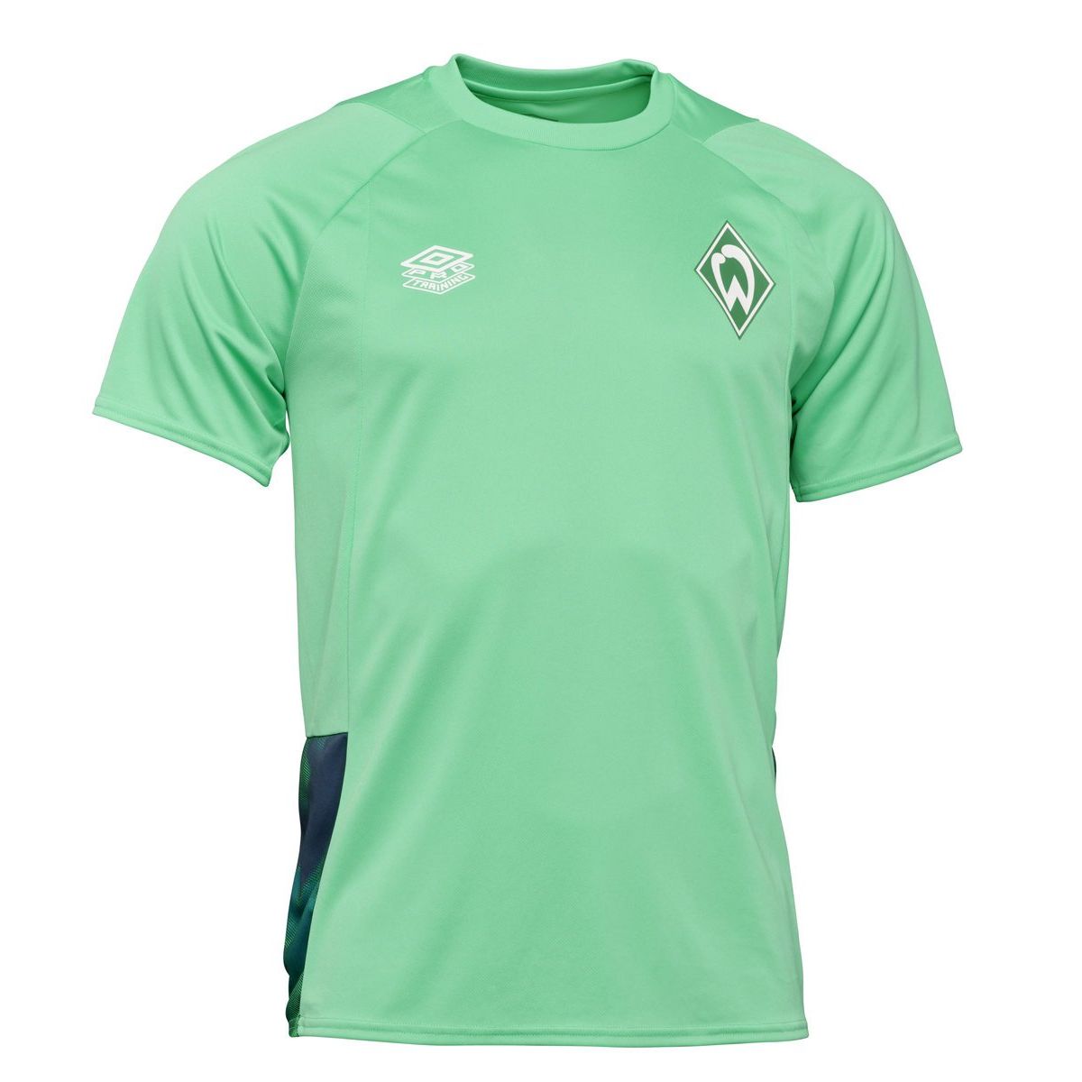 Green / Deep Green Umbro Teamwear - Umbro Werder Bremen Football 22/23 Training Jersey Junior Football Jersey | CA-26827