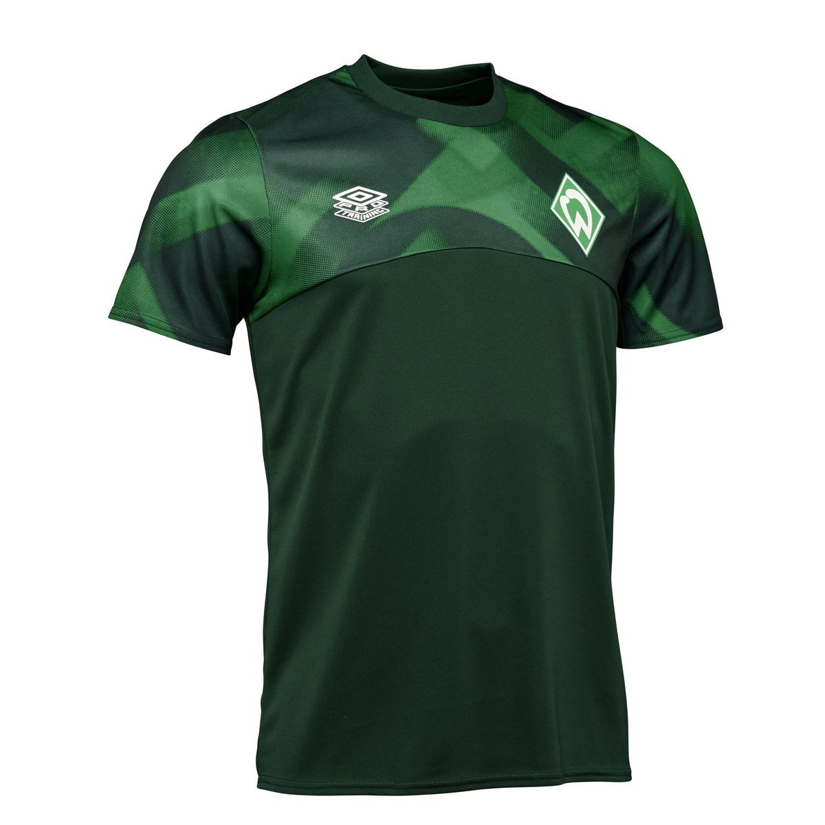 Green / Green Umbro Teamwear - Umbro Werder Bremen Football 22/23 Warm Up Jersey Junior Football Jersey | CA-67480