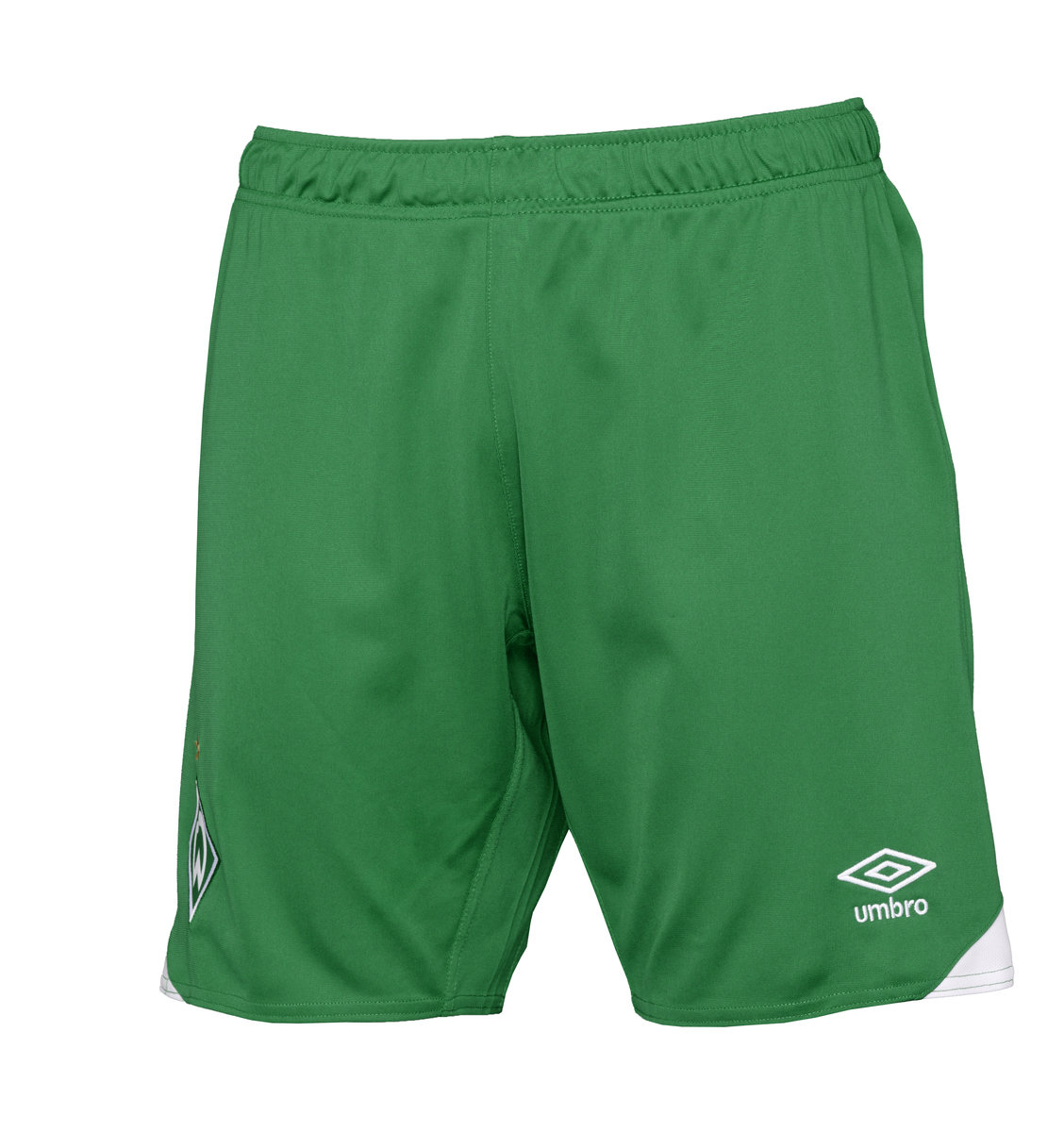 Green Umbro Teamwear - Umbro Werder Bremen Football 22/23 Home Short Football Shorts | CA-16938