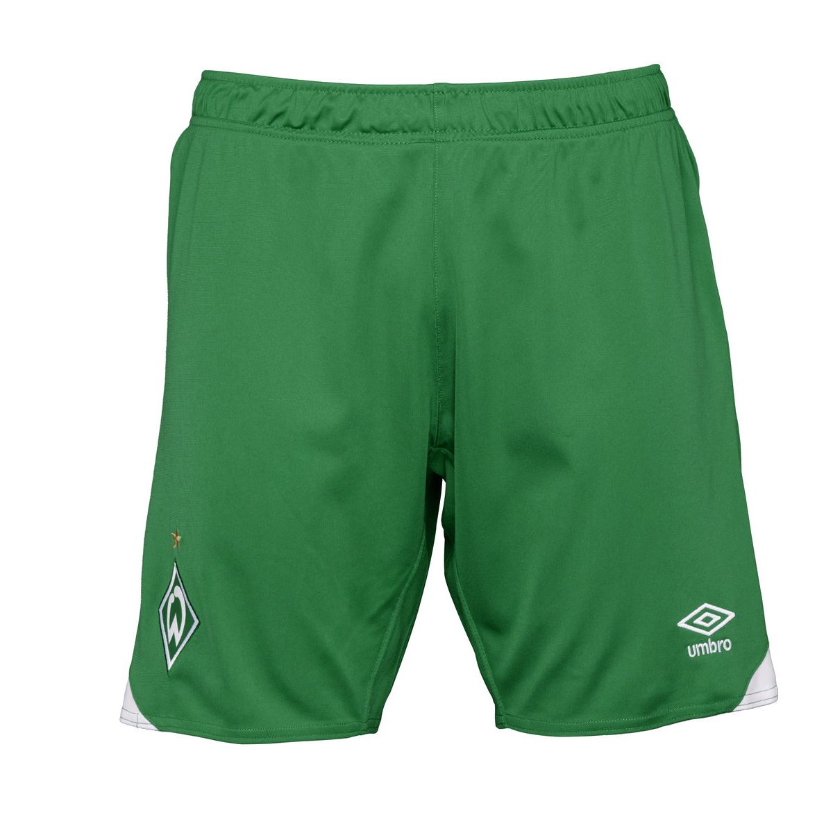 Green Umbro Teamwear - Umbro Werder Bremen Football 22/23 Home Short Football Shorts | CA-16938