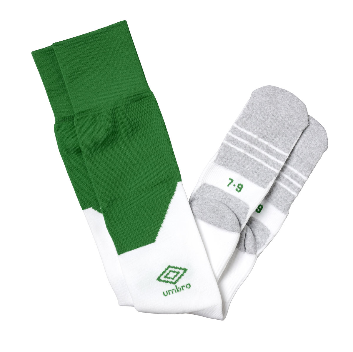 Green / White Umbro Teamwear - Umbro Werder Bremen Football 22/23 Home Sock Junior Football Socks | CA-79811