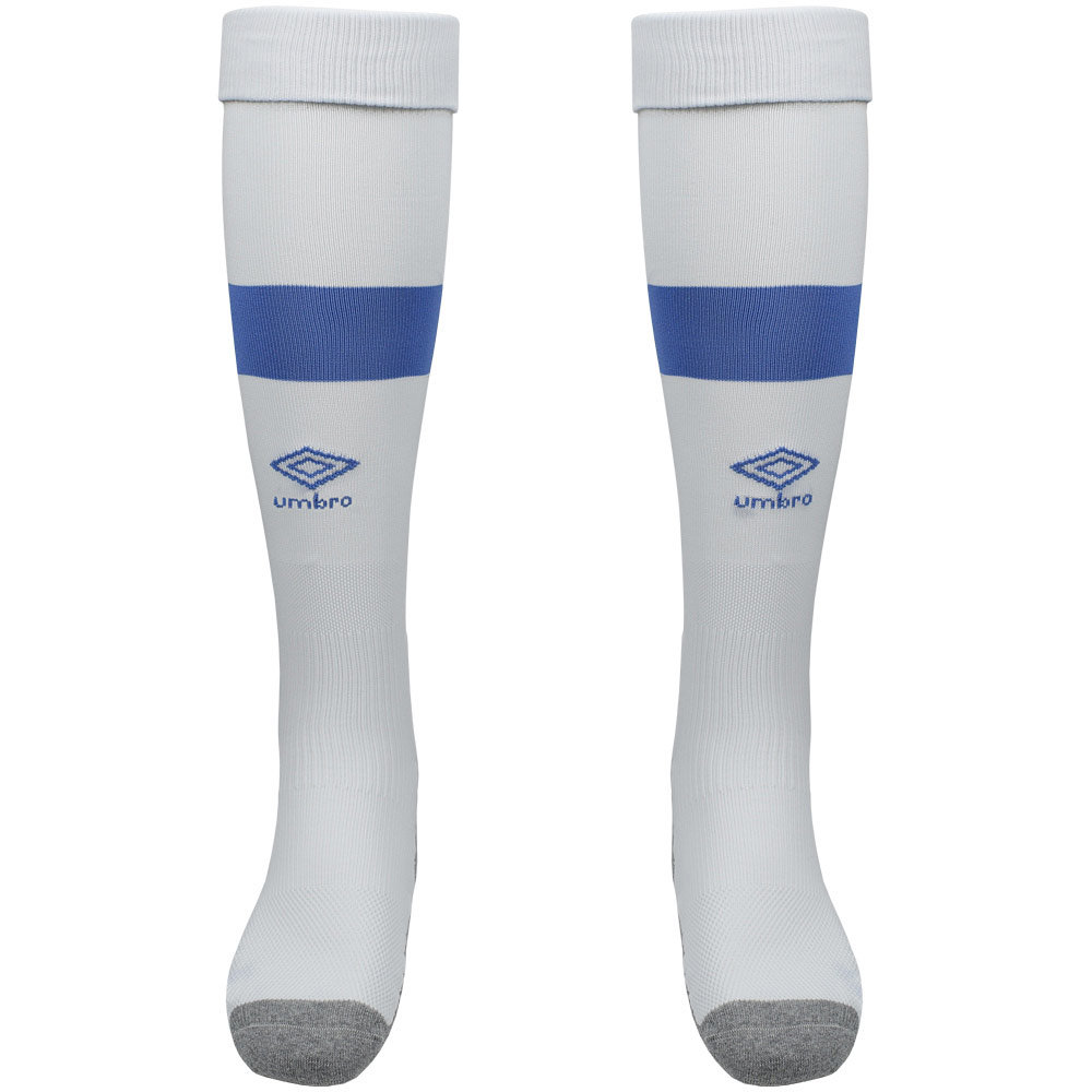 Grey / Blue Umbro Teamwear - Umbro AFC Bournemouth Football 22/23 Away Sock Football Socks | CA-19498