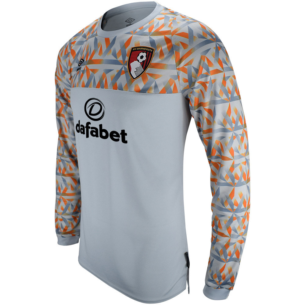 Grey / Orange Umbro Teamwear - Umbro AFC Bournemouth Football 22/23 GK Change Jersey Football Jersey | CA-19668