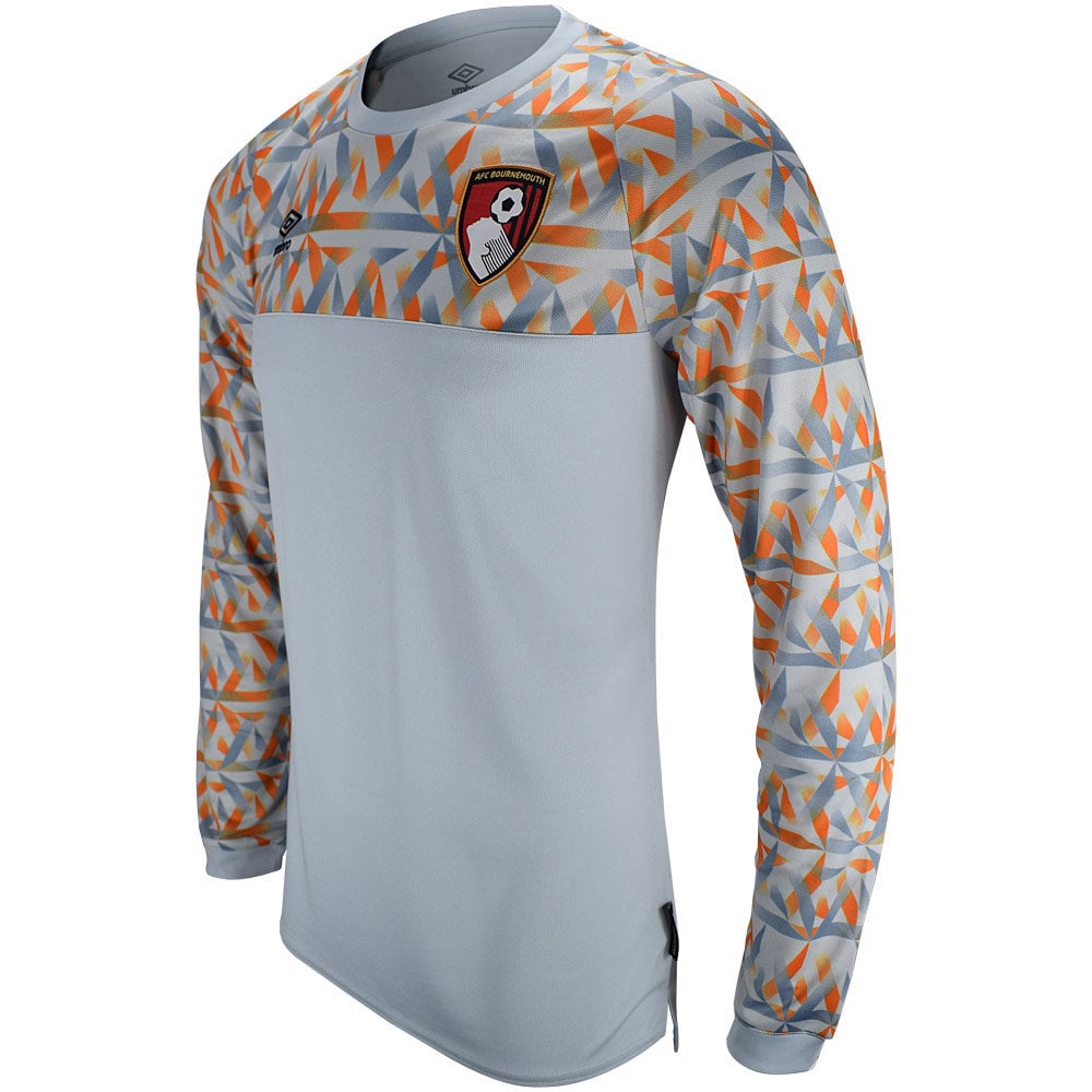 Grey / Orange Umbro Teamwear - Umbro AFC Bournemouth Football 22/23 GK Change Jersey Junior Football Jersey | CA-73959