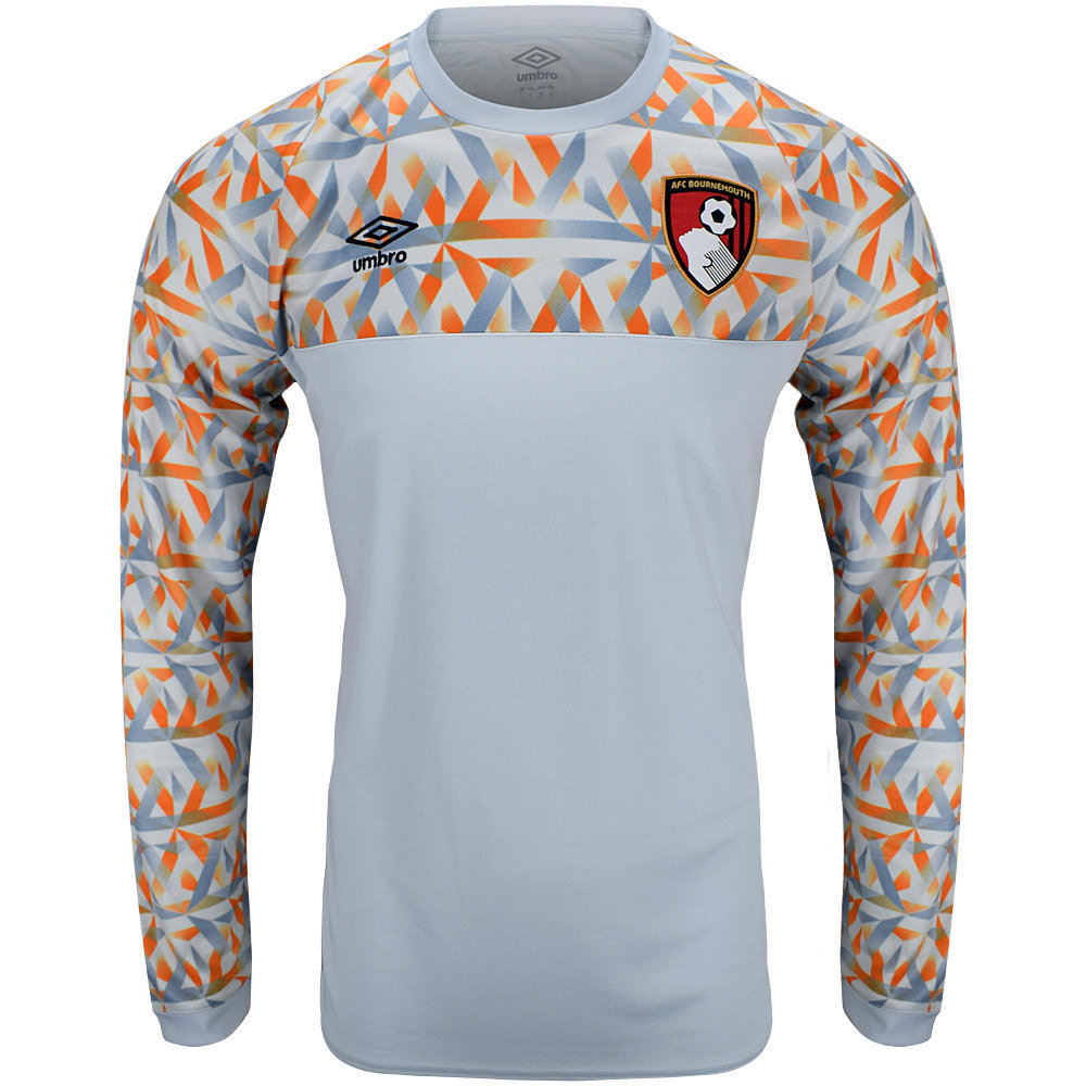 Grey / Orange Umbro Teamwear - Umbro AFC Bournemouth Football 22/23 GK Change Jersey Junior Football Jersey | CA-73959