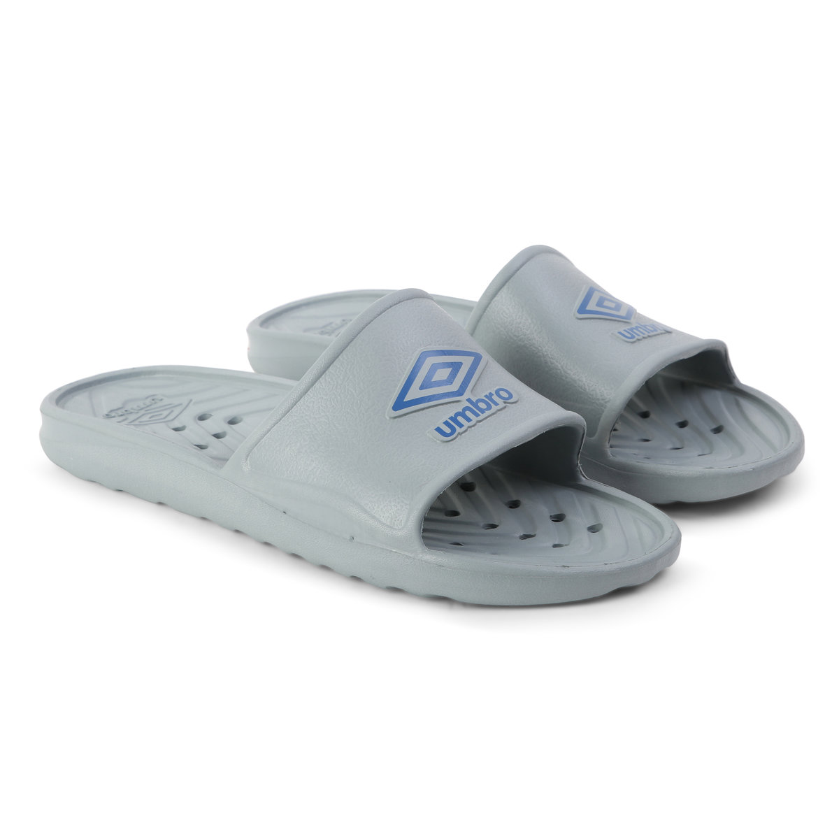 Grey / Royal Men\'s Umbro TT Shower Slides Sliders | CA-78789