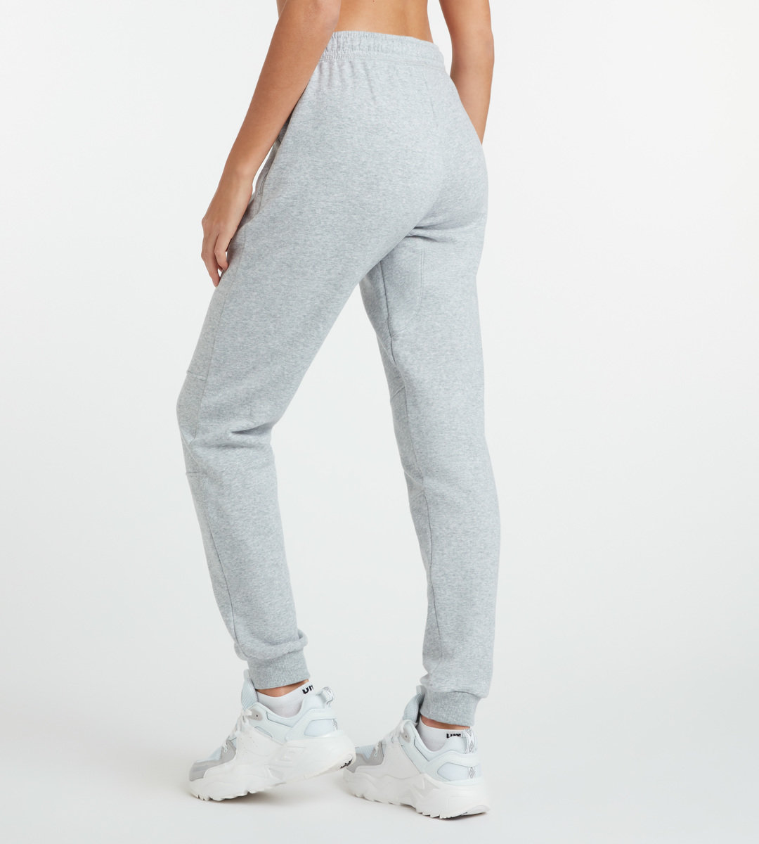 Grey / White Women's Umbro Club Leisure Jogpant Trousers | CA-08634