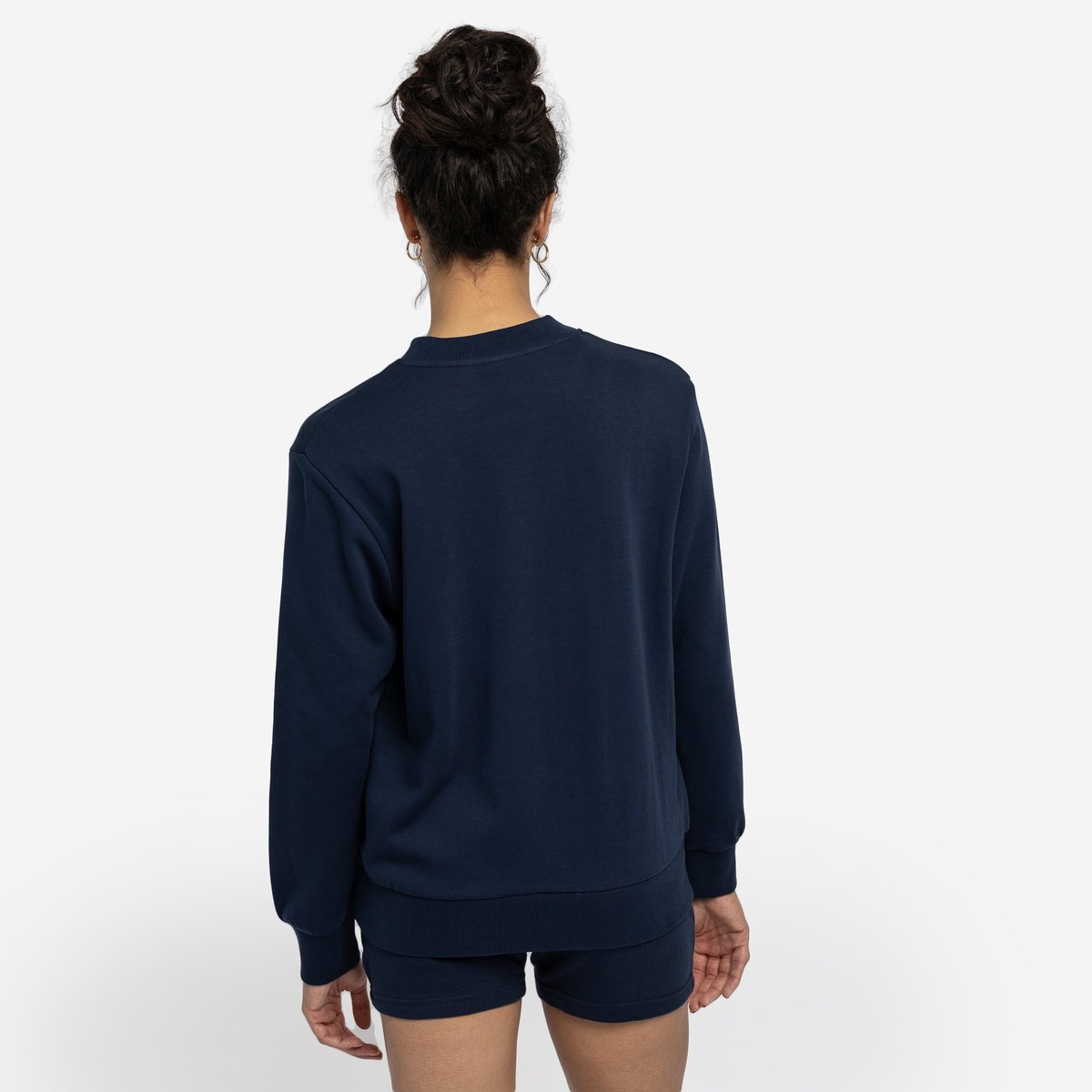 Indigo Women's Umbro Diamond Crew Sweat Sweatshirts | CA-91840