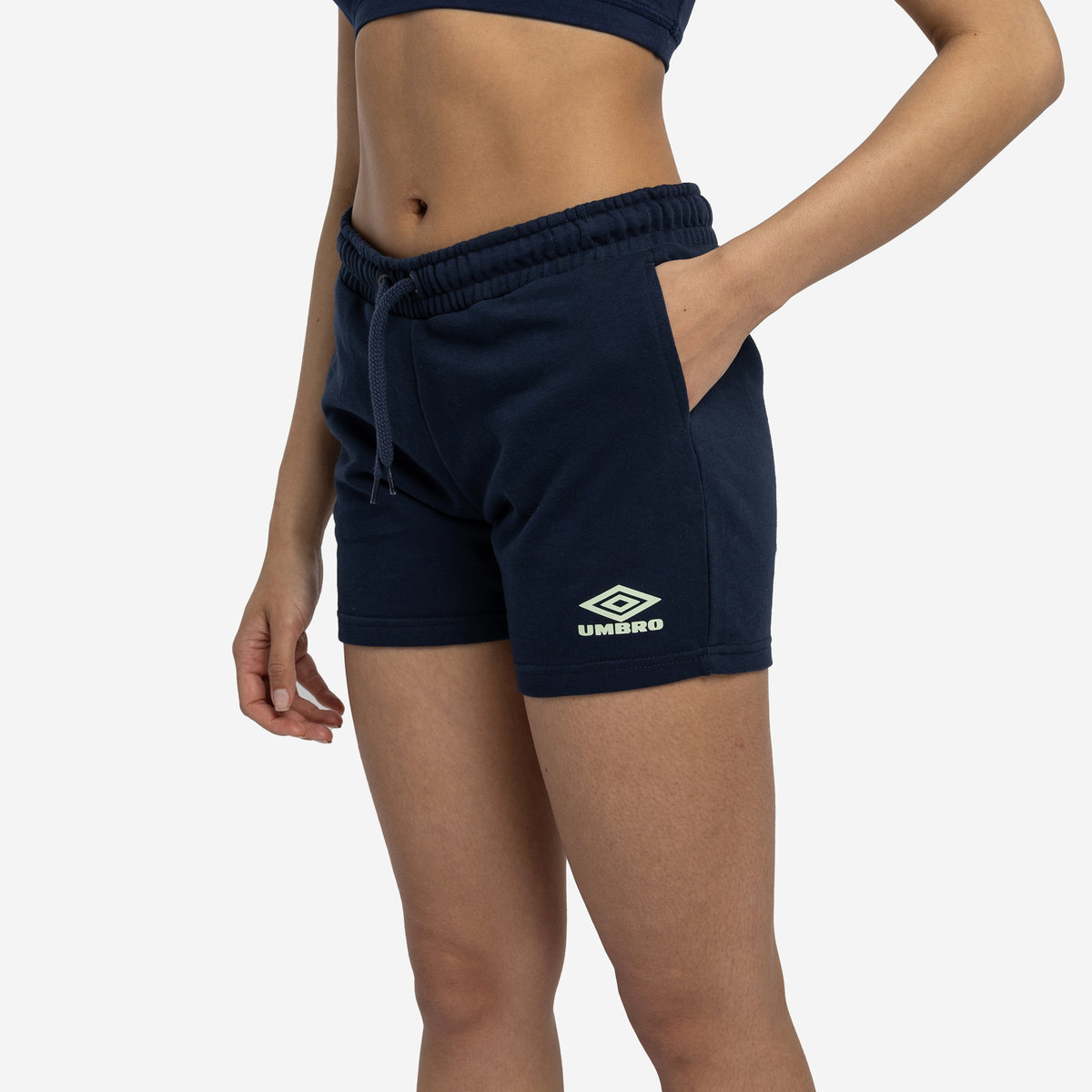 Indigo Women's Umbro Diamond Jog Short Shorts | CA-60762