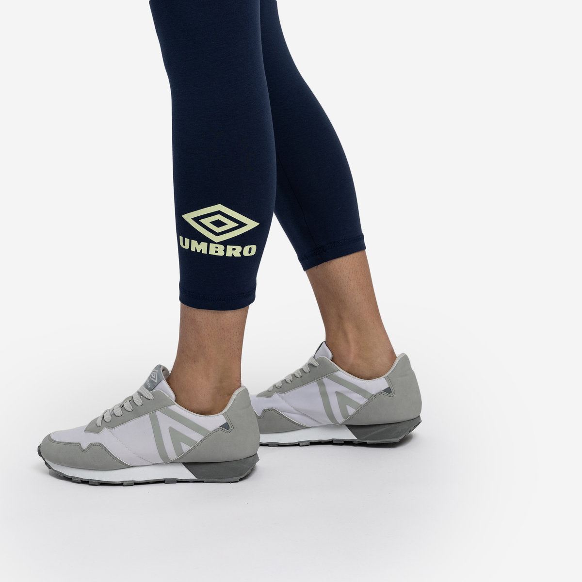 Indigo Women's Umbro Diamond Style 3/4 Leggings Trousers | CA-40008