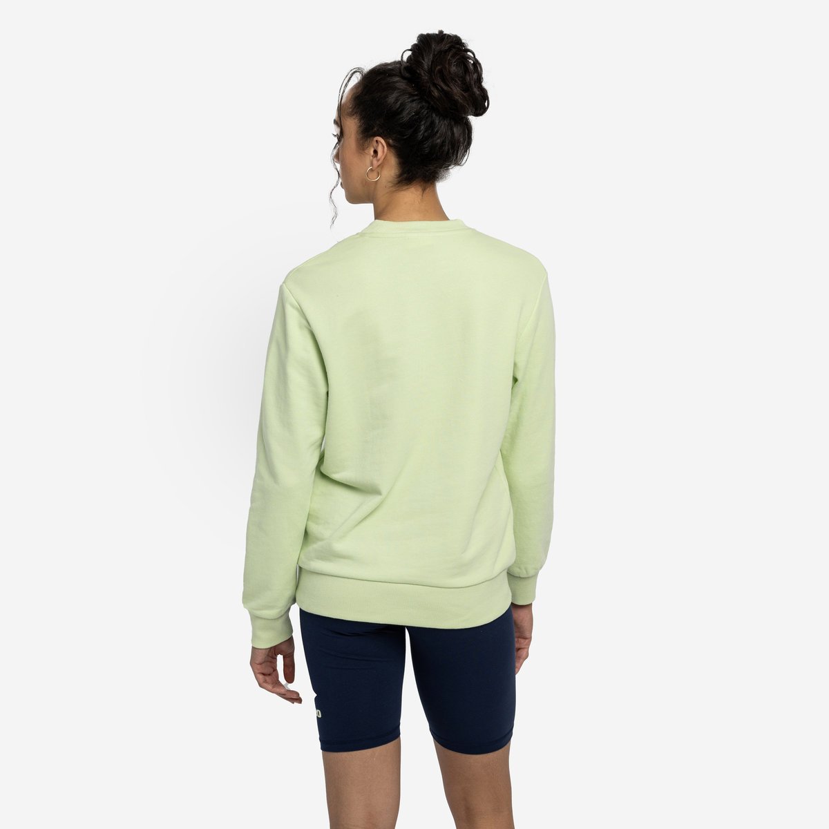 Light Green / White Women's Umbro Diamond Crew Sweat Sweatshirts | CA-56594