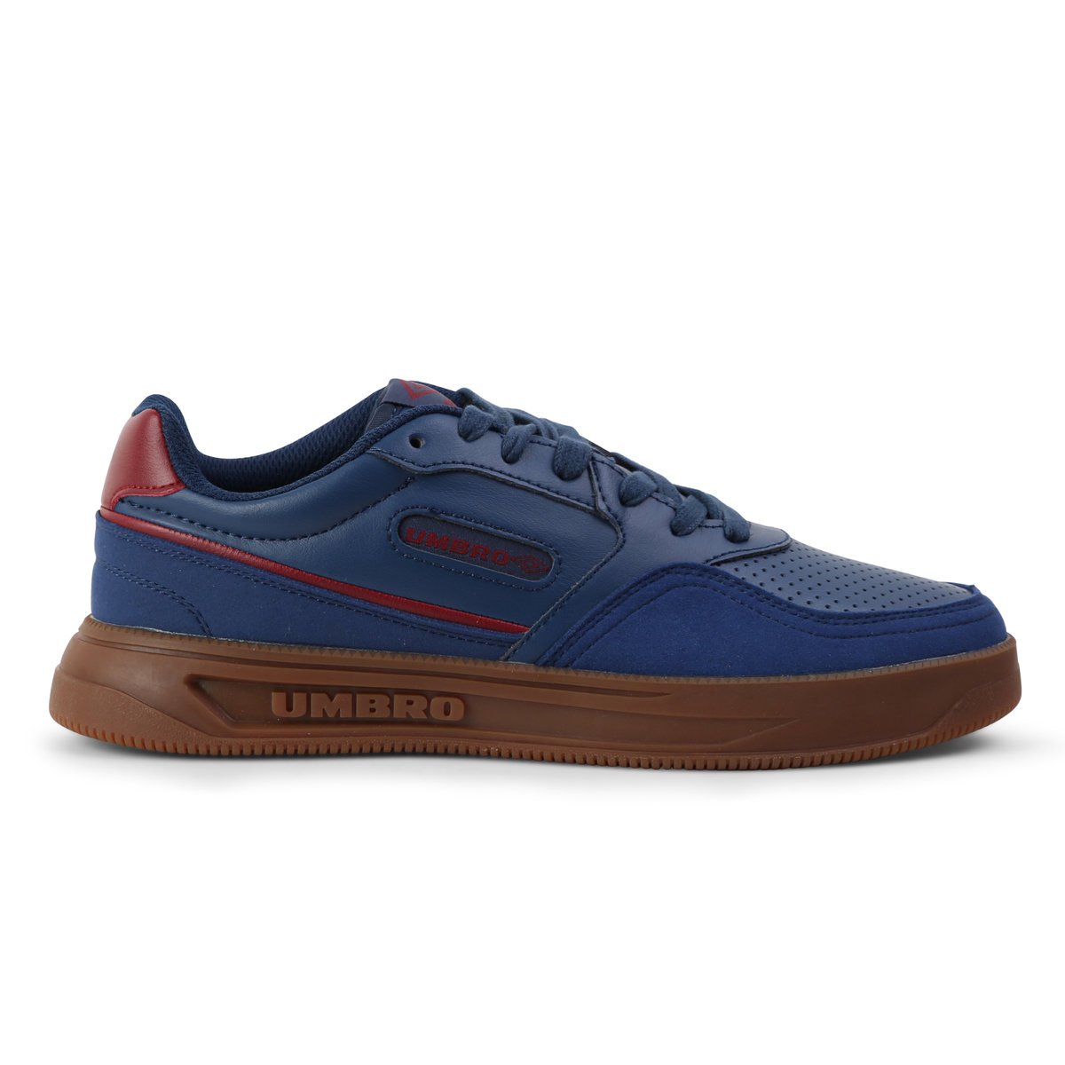 Navy / Brown / Dark Red Men\'s Umbro Greco Trainers | CA-48093