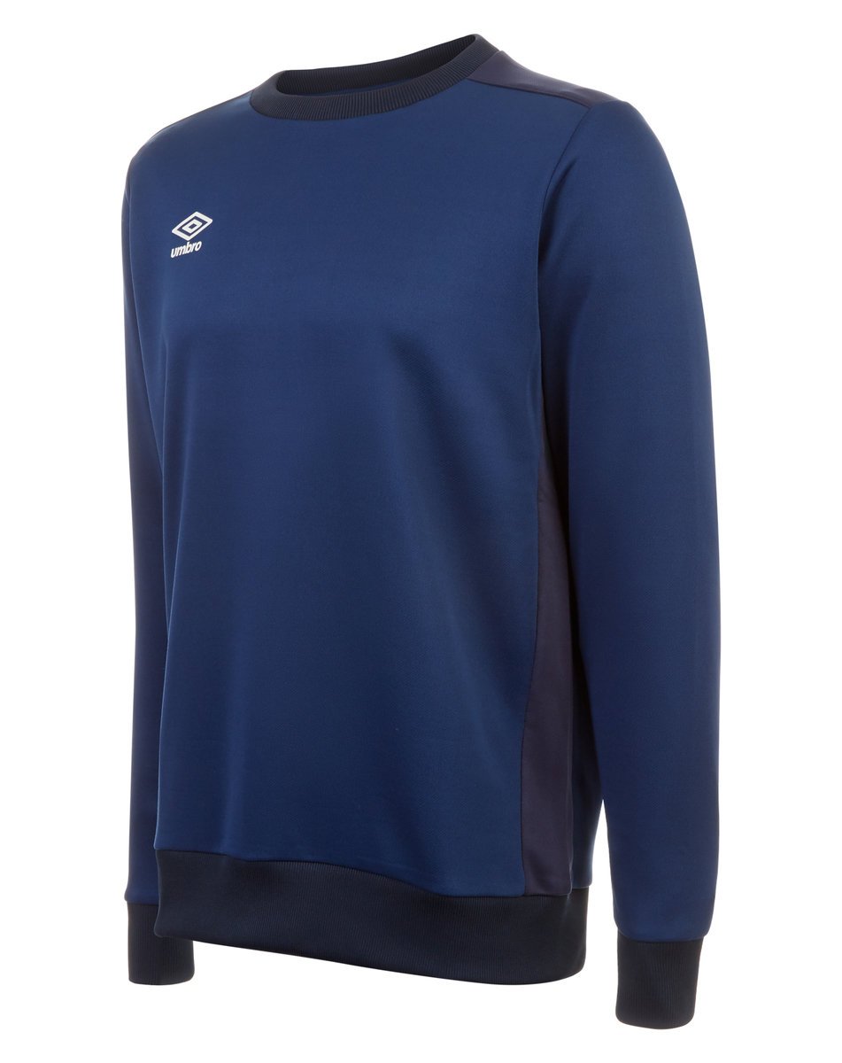 Navy / Dark Navy Kids\' Umbro Training Poly Fleece Junior Sweaters | CA-24273