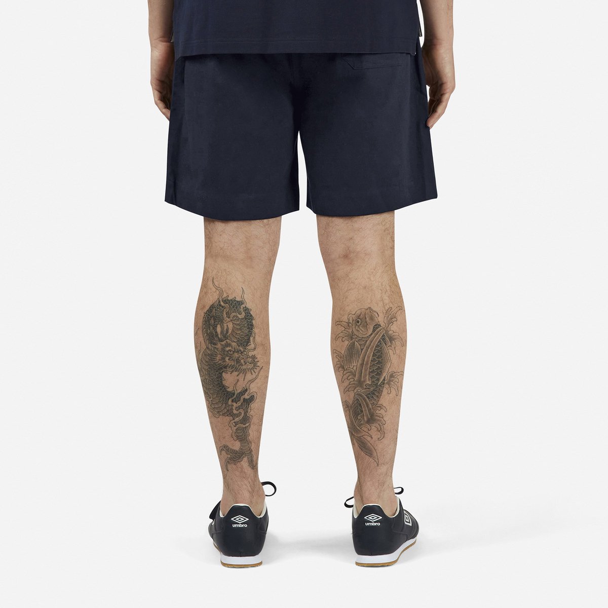 Navy Men's Umbro Nigel Cabourn Training Short Shorts | CA-09509