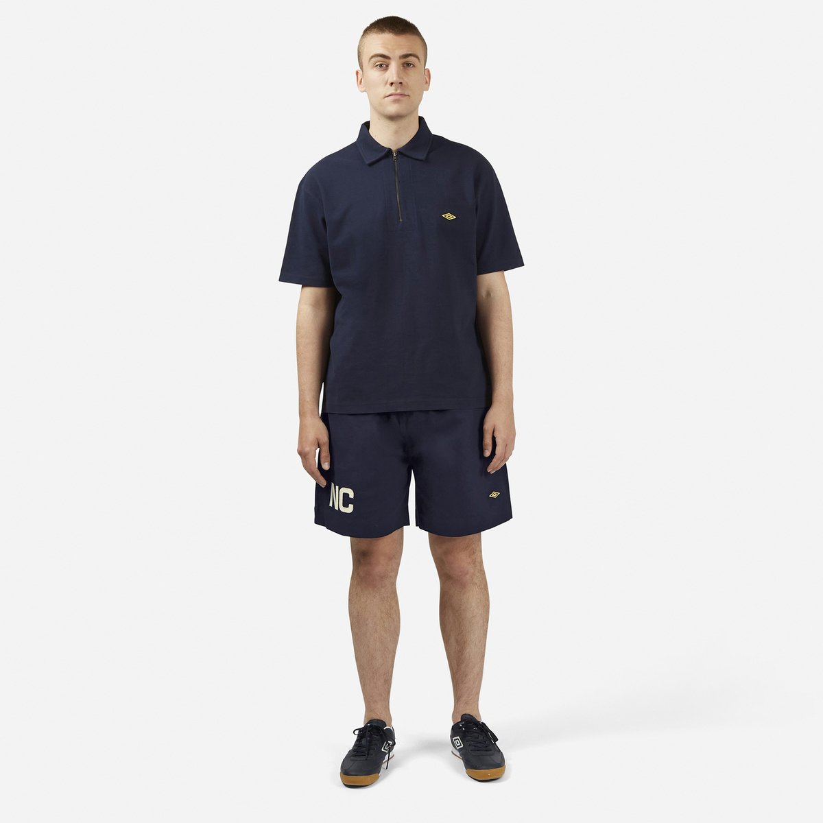 Navy Men's Umbro Nigel Cabourn Training Short Shorts | CA-09509