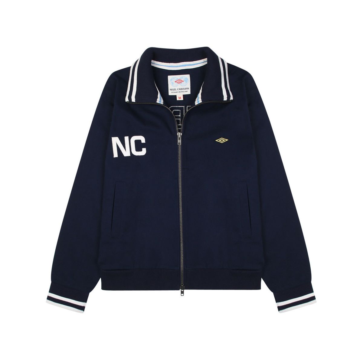 Navy Men's Umbro Nigel Cabourn Zip Through Tracktop Jackets | CA-72237