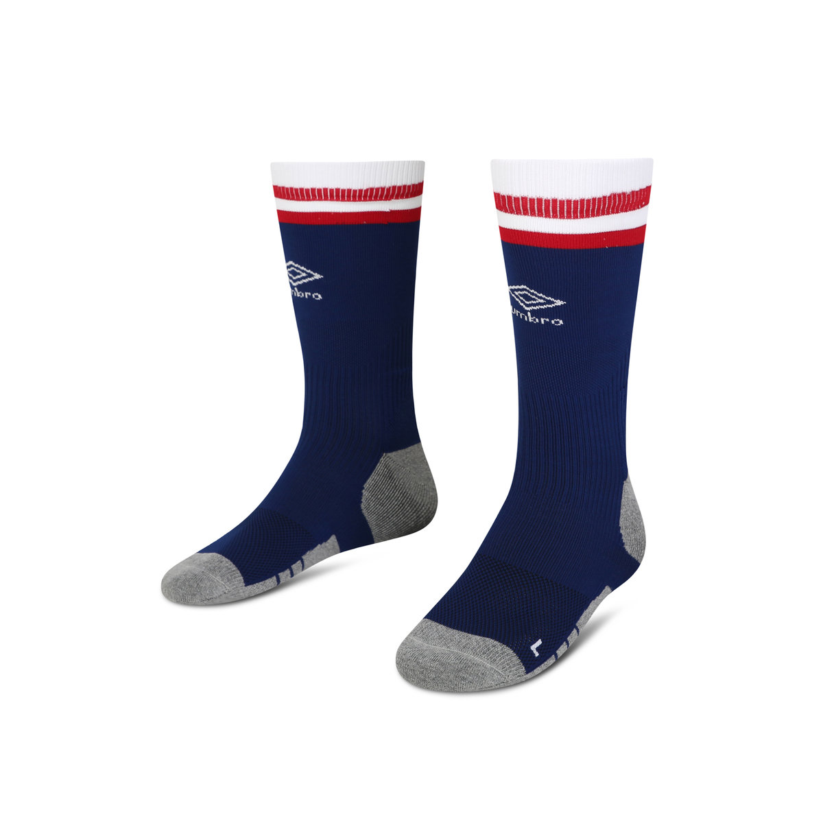 Navy Umbro Teamwear - Umbro England Rugby Football 22/23 Home Mid Calf Sock Socks | CA-90048