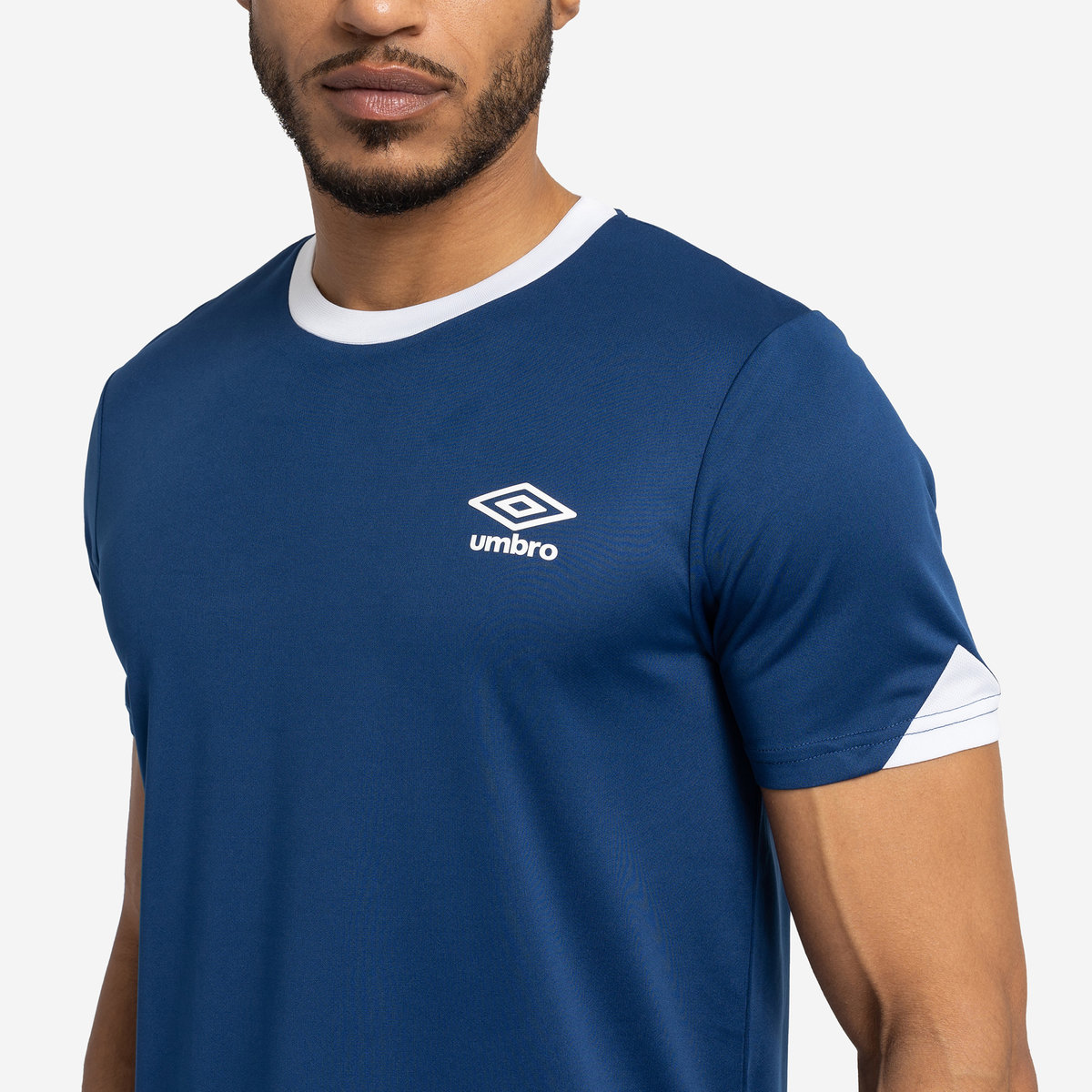 Navy / White Men's Umbro Total Training Jersey Jersey | CA-65826