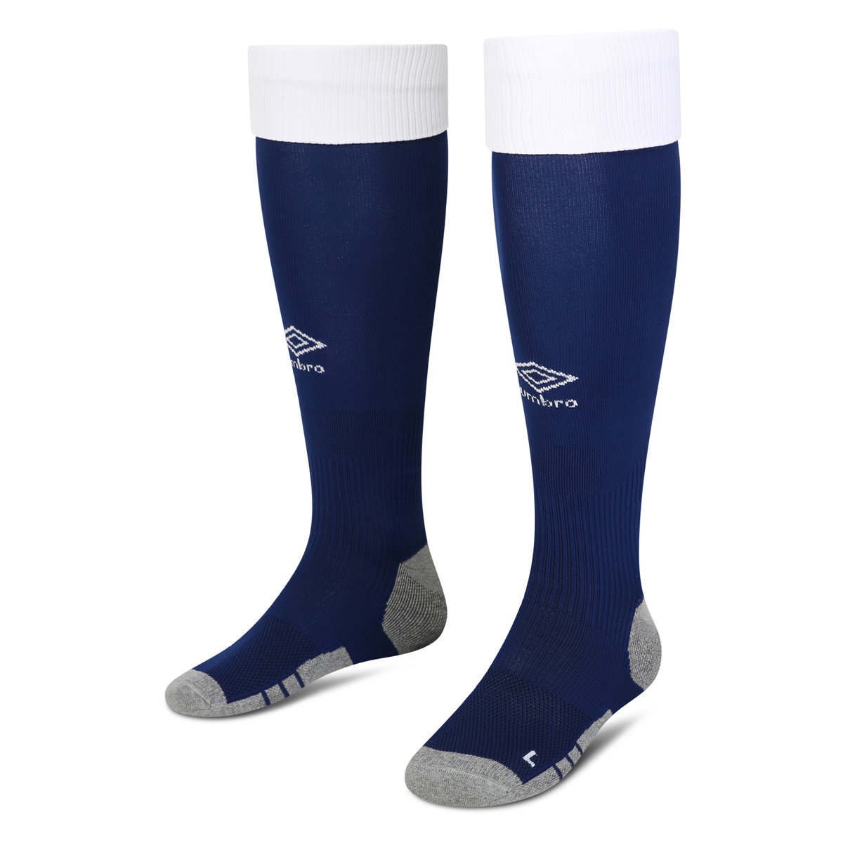 Navy / White Umbro Teamwear - Umbro England Rugby Football 22/23 Home 7S Sock Junior Socks | CA-44785