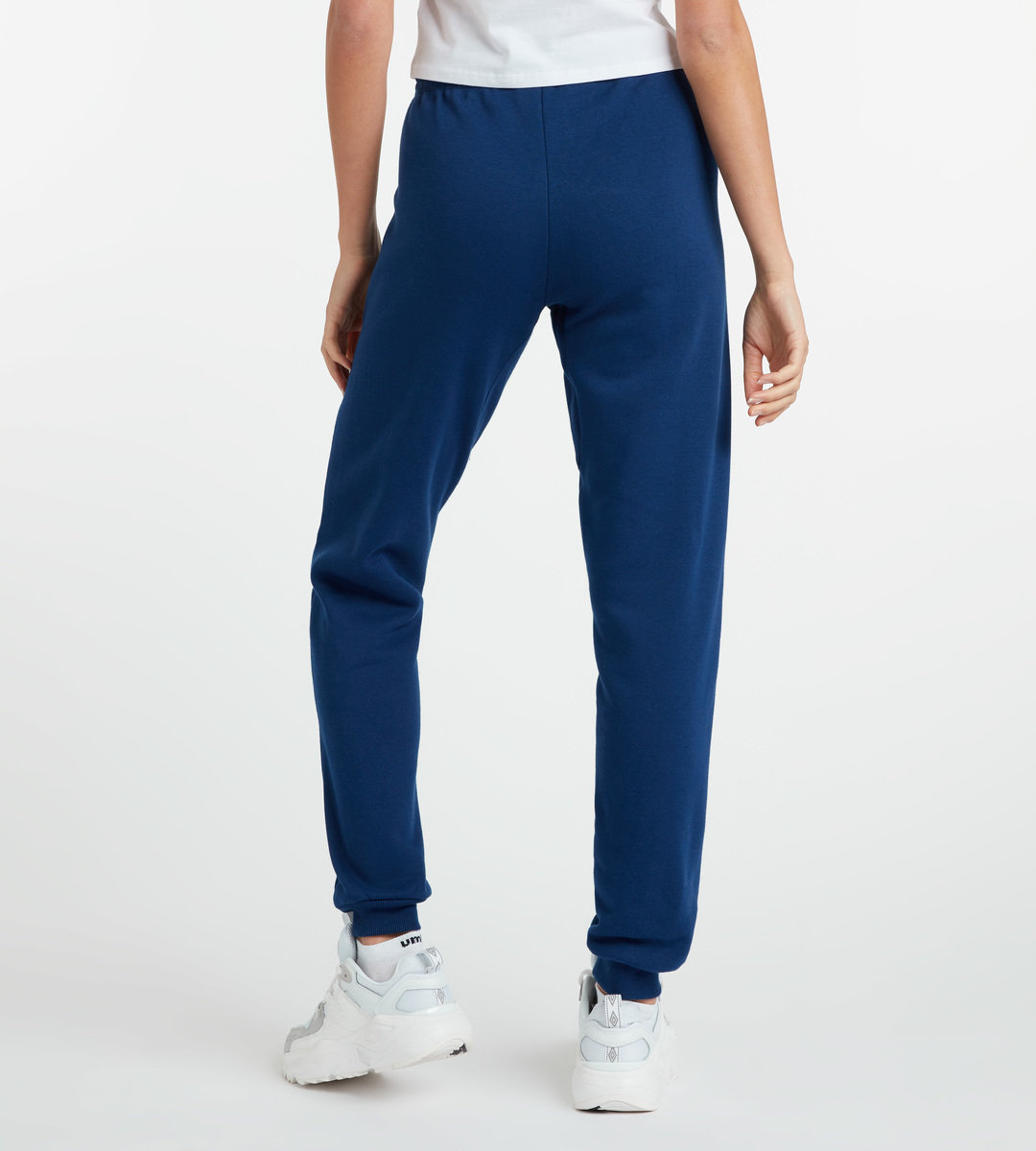 Navy / White Women's Umbro Club Leisure Jogpant Trousers | CA-62543