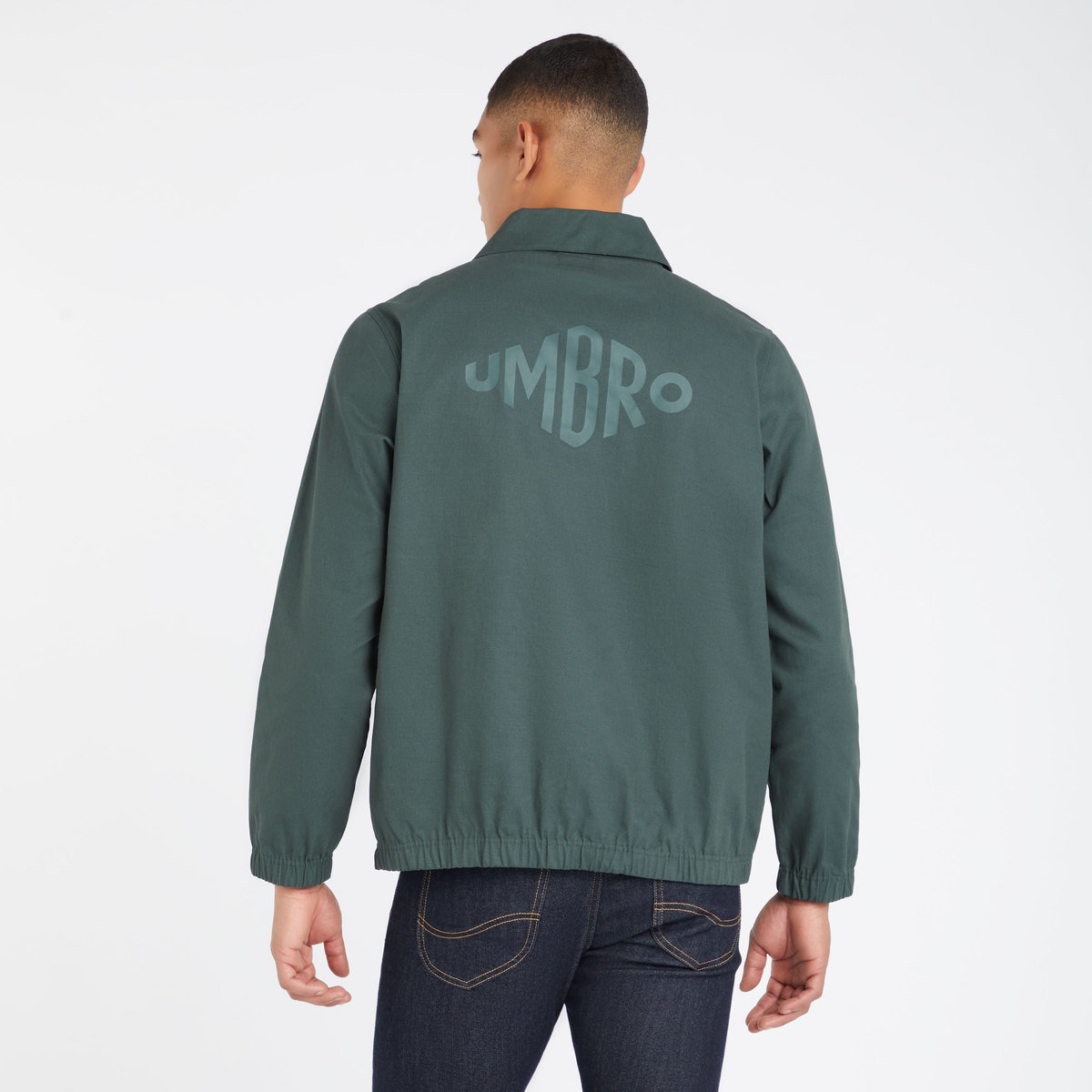 Olive Men's Umbro Drill Training Pullover Sweatshirts | CA-93619