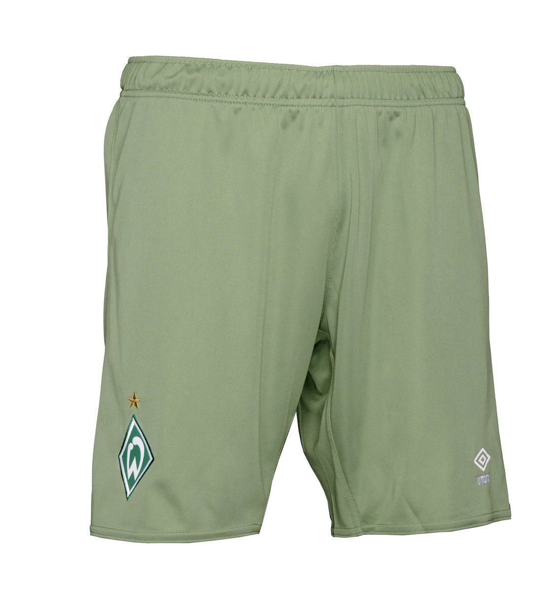 Olive Umbro Teamwear - Umbro Werder Bremen Football 22/23 Third Short Junior Football Shorts | CA-87659