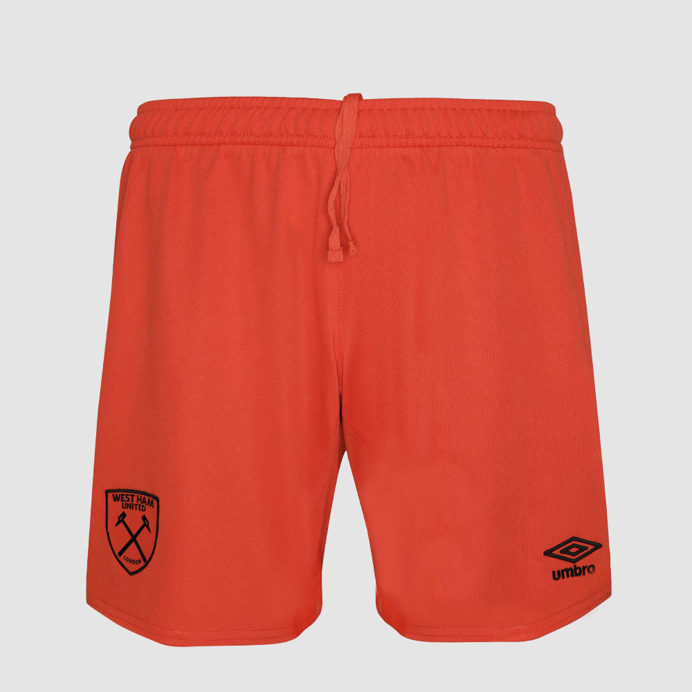 Orange Umbro Football West Ham Utd 22/23 Third Short Shorts | CA-94831