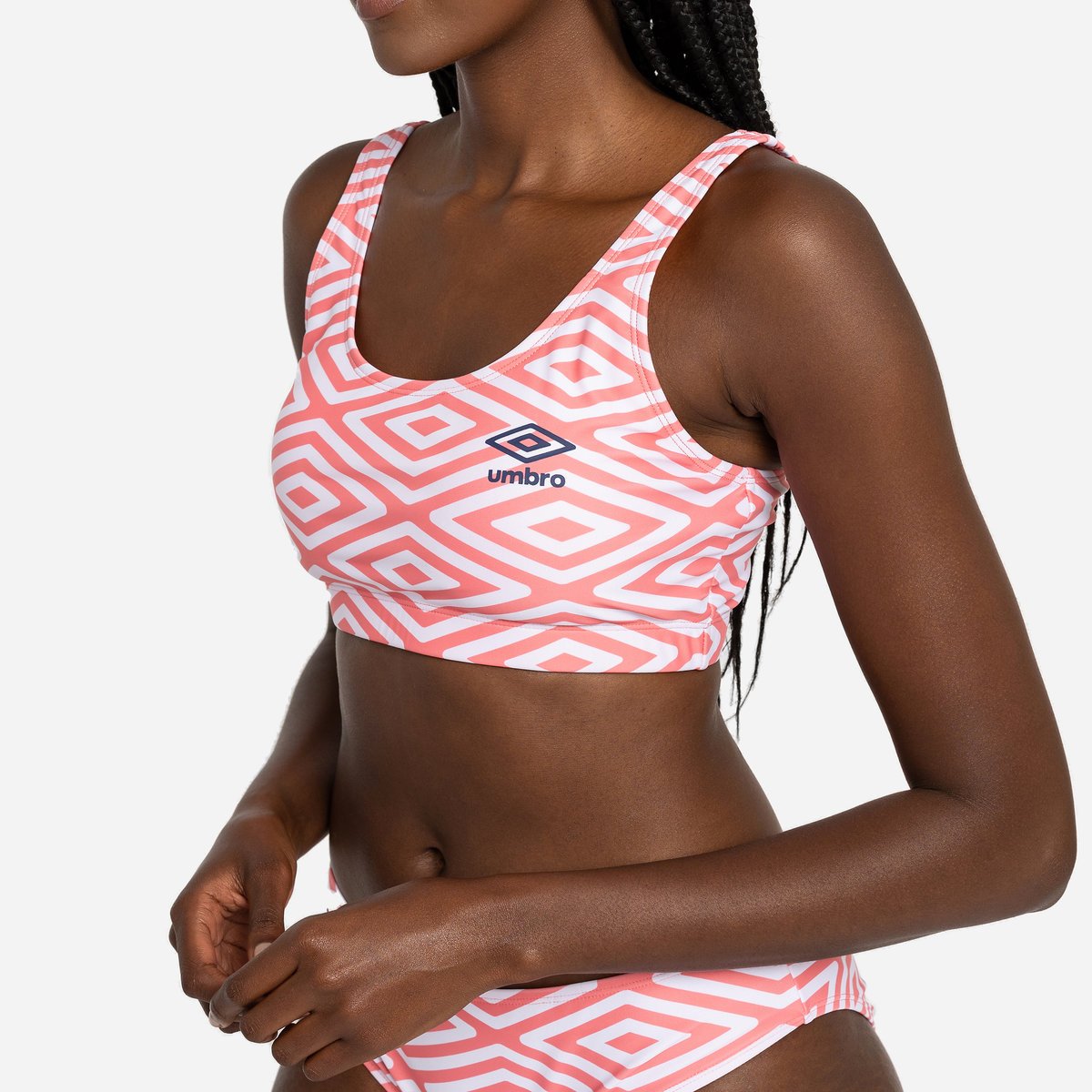 Pink Women's Umbro Printed Bikini Bikini | CA-35499