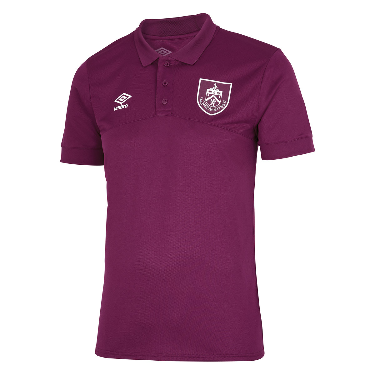 Purple Umbro Teamwear - Umbro Burnley FC Football 22/23 Poly Polo Polos | CA-42149