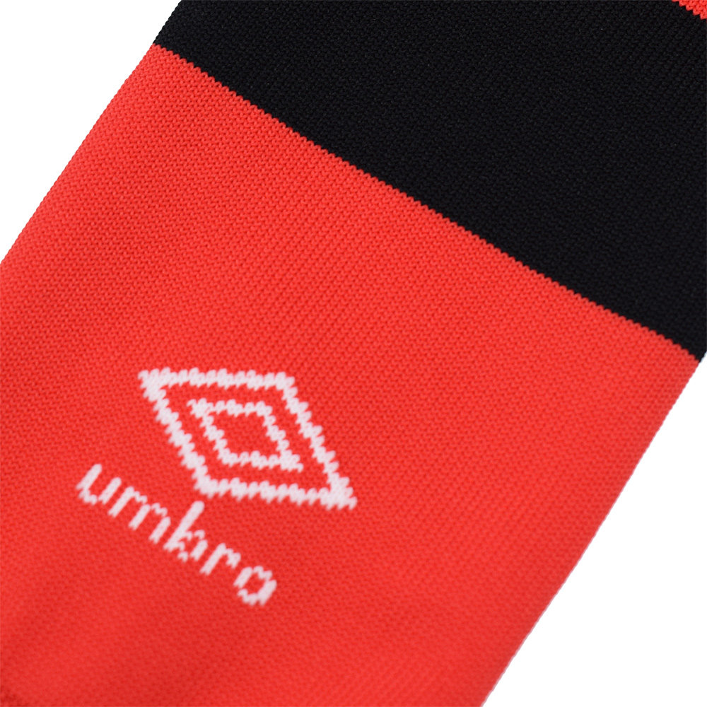 Red / Black Umbro Teamwear - Umbro AFC Bournemouth Football 22/23 Home Sock Football Socks | CA-19507