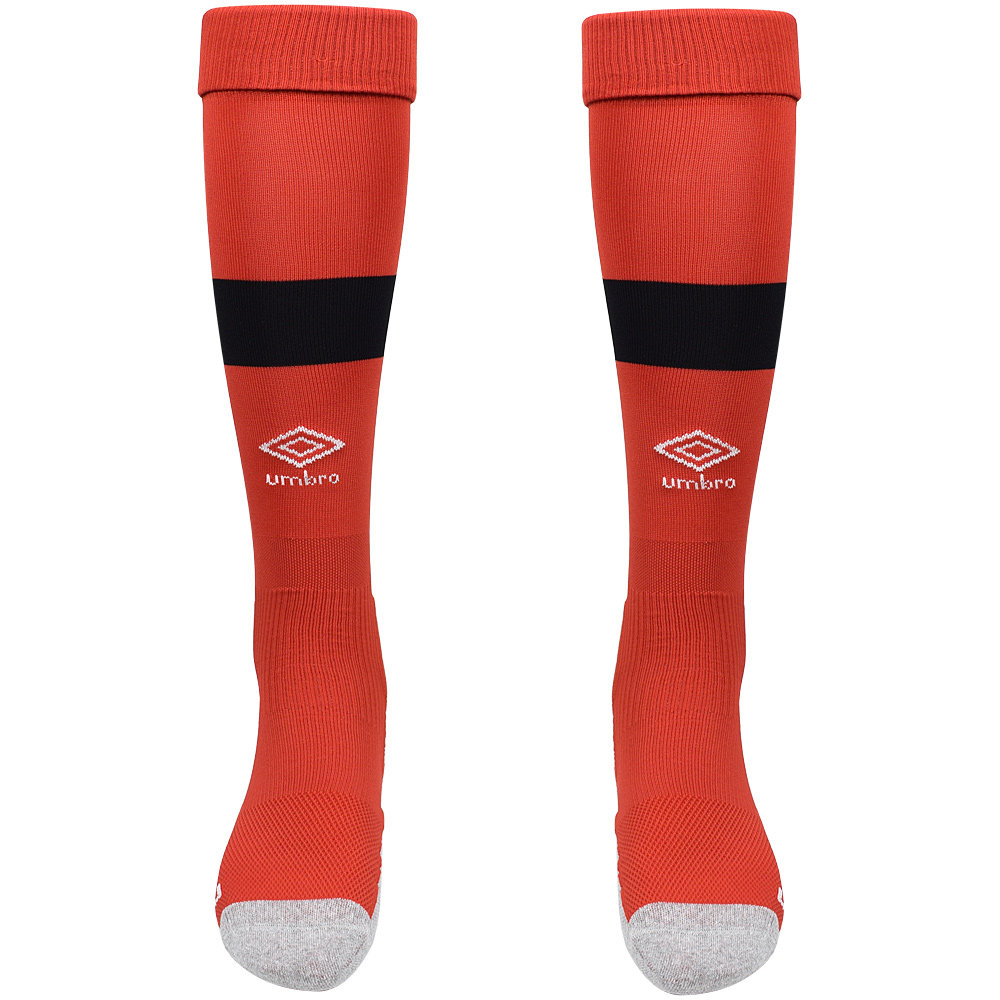 Red / Black Umbro Teamwear - Umbro AFC Bournemouth Football 22/23 Home Sock Football Socks | CA-19507