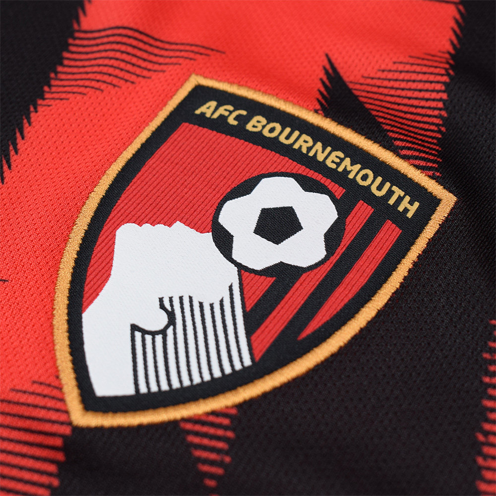 Red / Black Umbro Teamwear - Umbro AFC Bournemouth Football 22/23 Home Jersey Junior Football Jersey | CA-31536