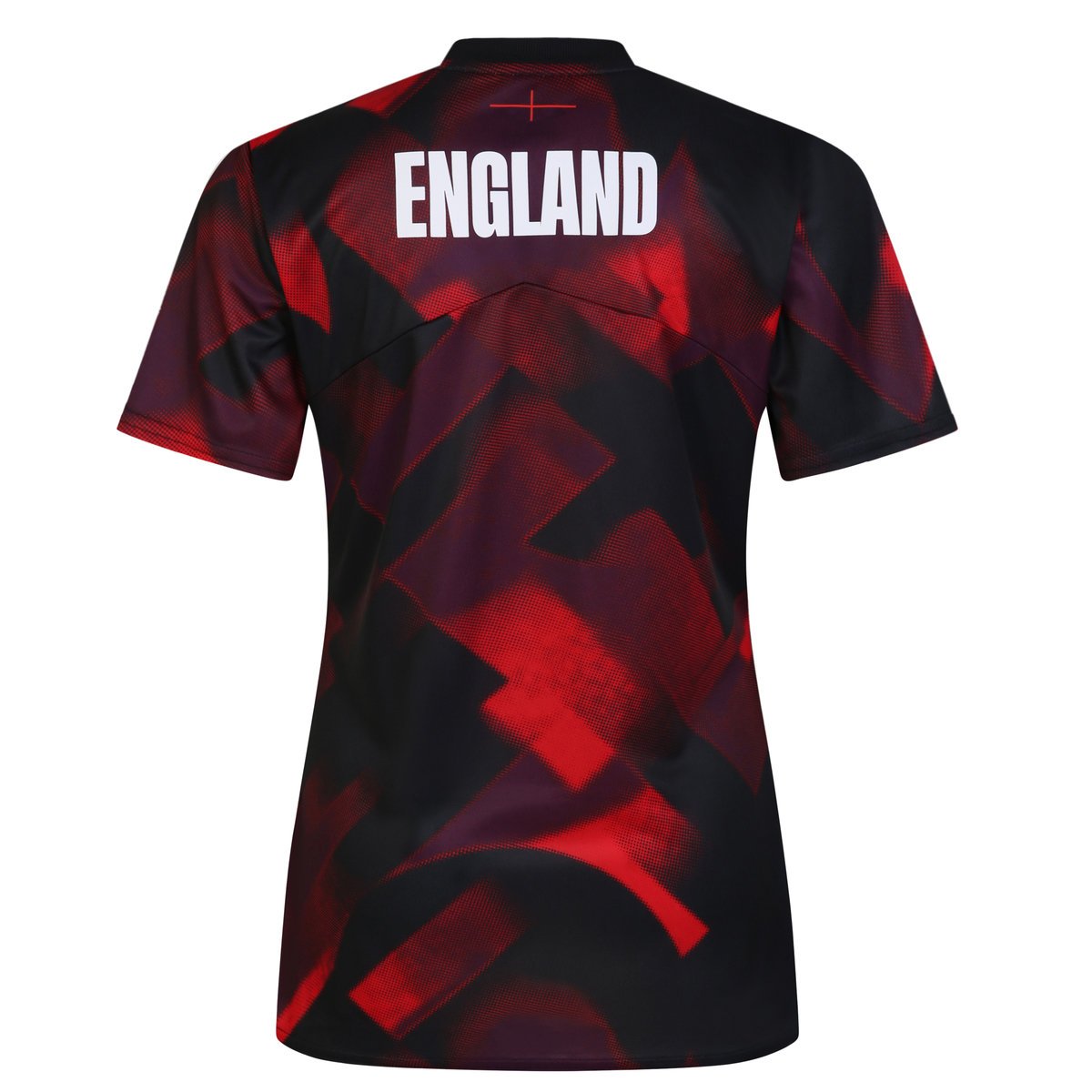 Red / Dark Purple / Black Umbro Teamwear - Umbro England Rugby Football 22/23 Warm Up Jersey Jersey | CA-16245