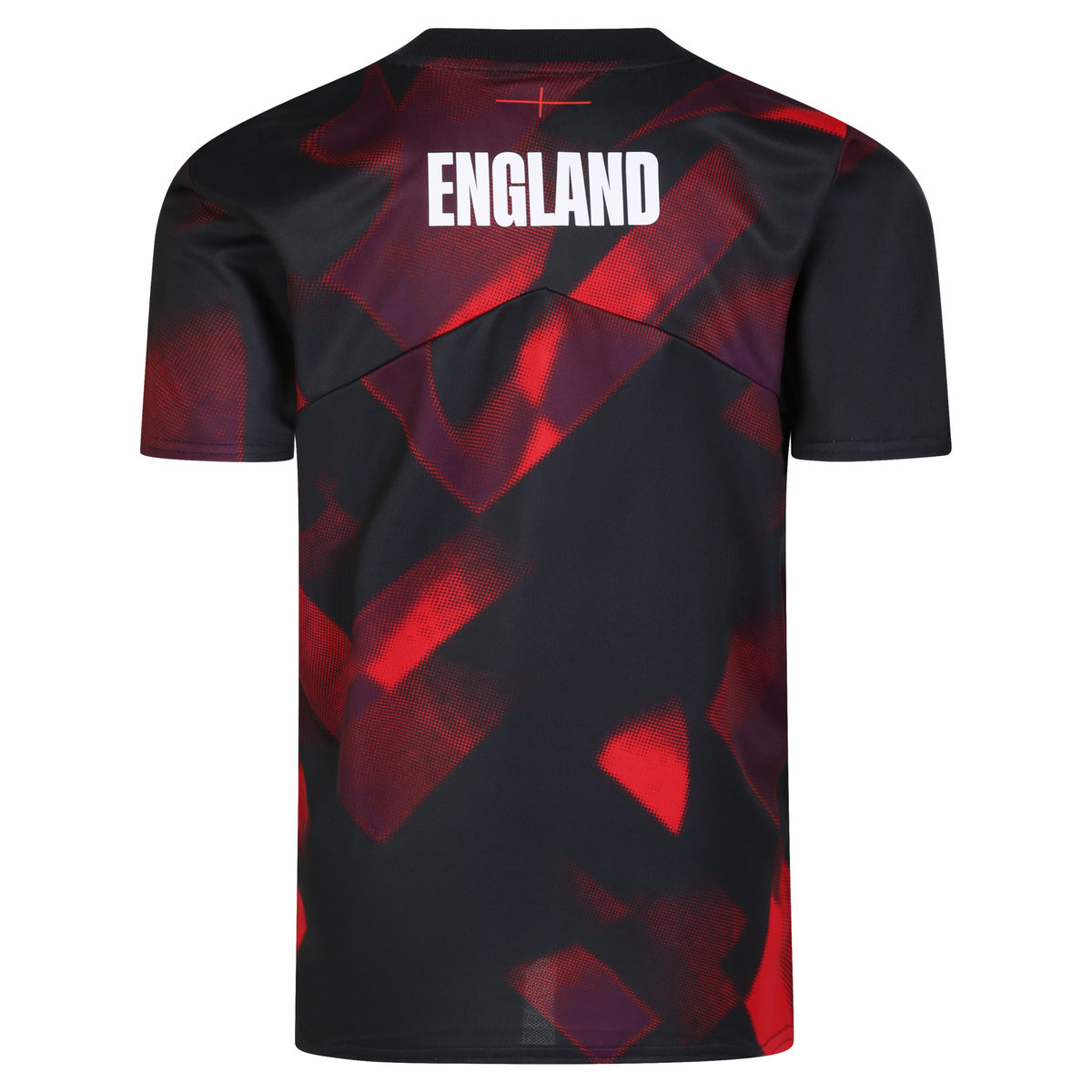 Red / Dark Purple / Black Umbro Teamwear - Umbro England Rugby Football 22/23 Warm Up Jersey Junior Jersey | CA-23884