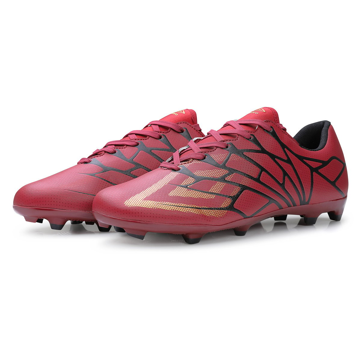 Red / Gold / Black Men's Umbro Velocita Alchemist Club FG Football Boots Football Boots | CA-07408