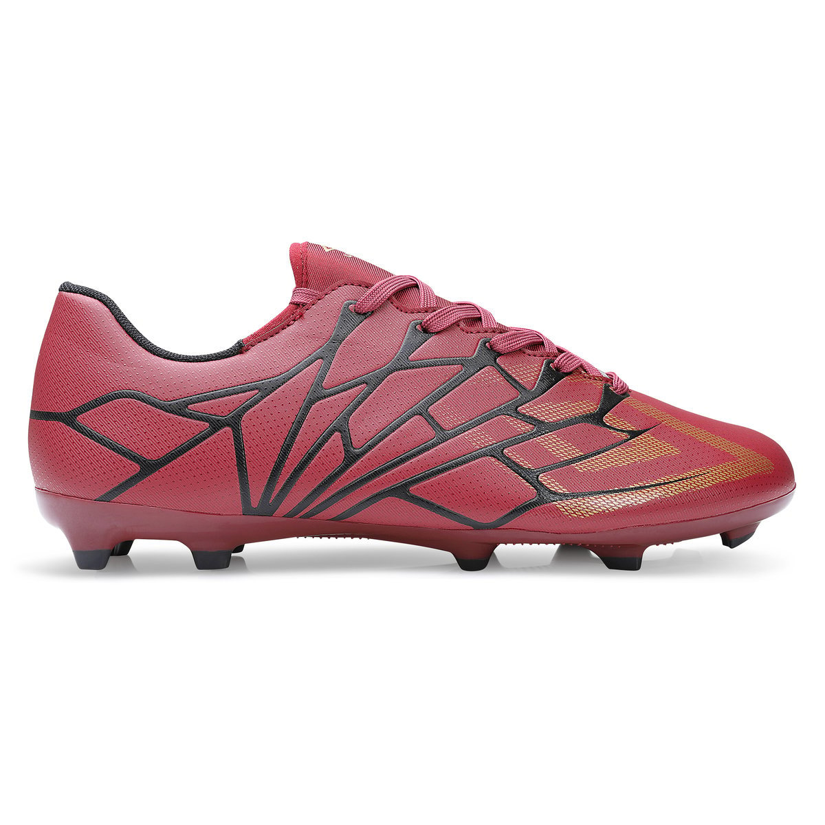 Red / Gold / Black Men\'s Umbro Velocita Alchemist Club FG Football Boots Football Boots | CA-07408