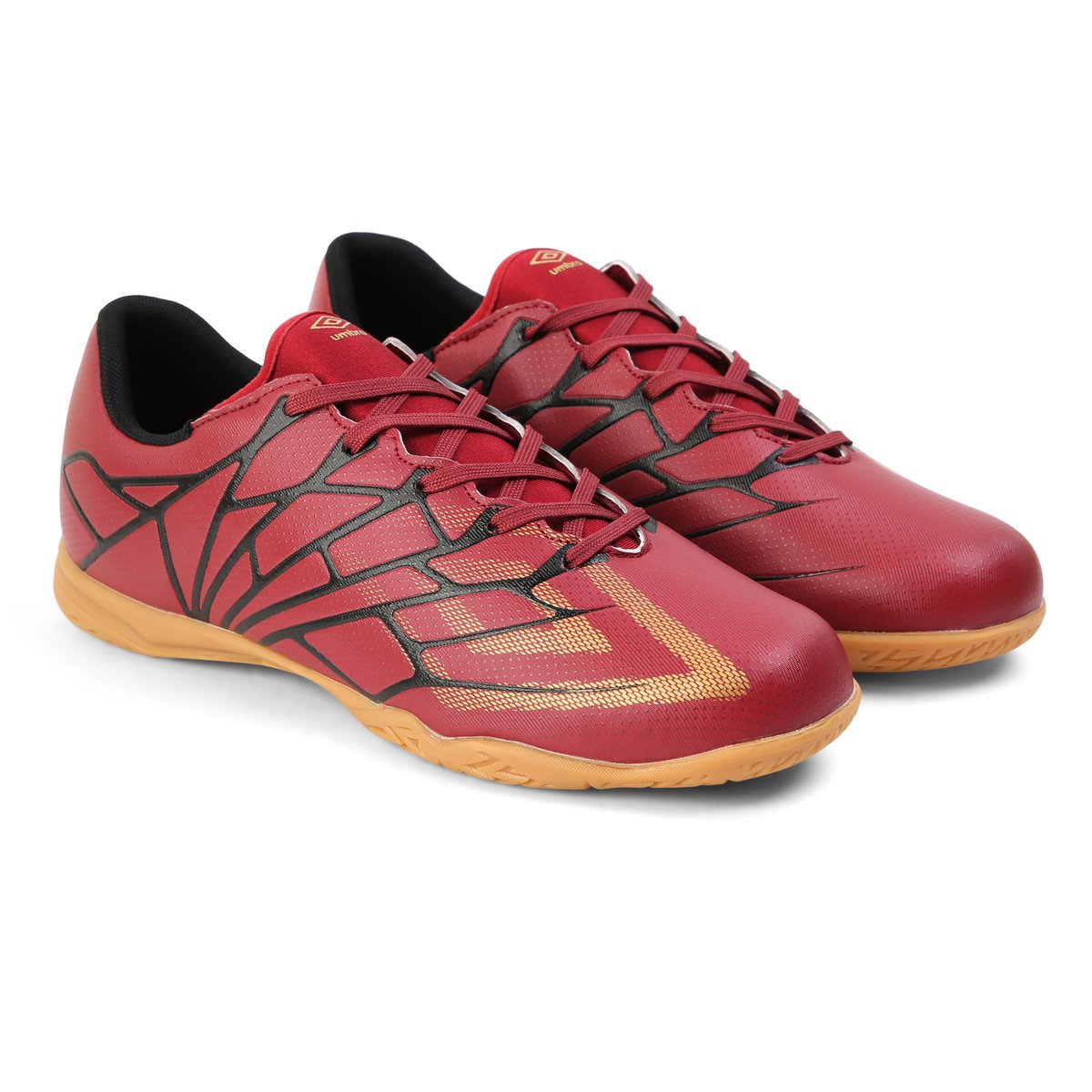 Red / Gold / Black Men's Umbro Velocita Alchemist Club Ic Football Boots | CA-29712