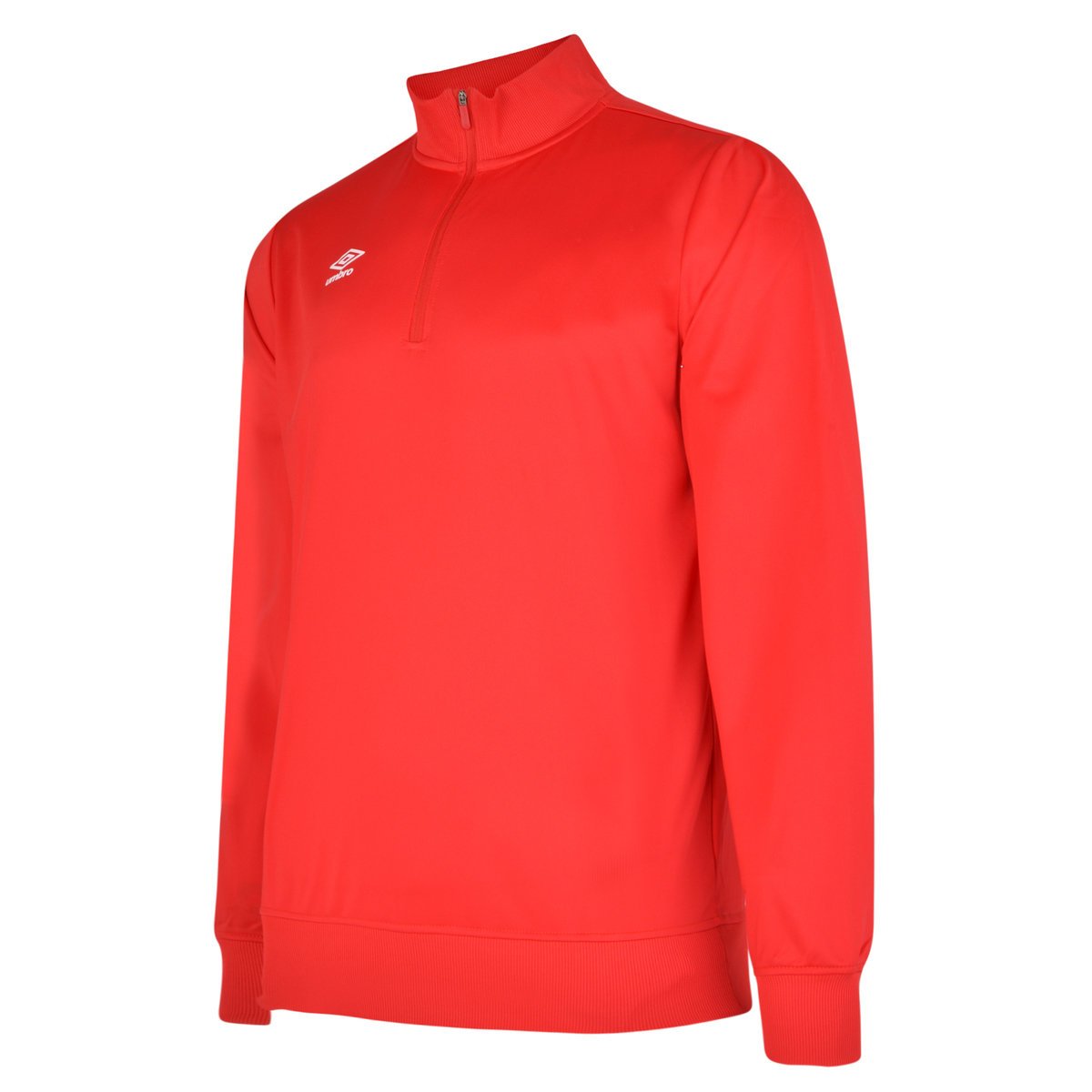 Red Kids\' Umbro Club Essential Half Zip Sweat Junior Sweaters | CA-94431